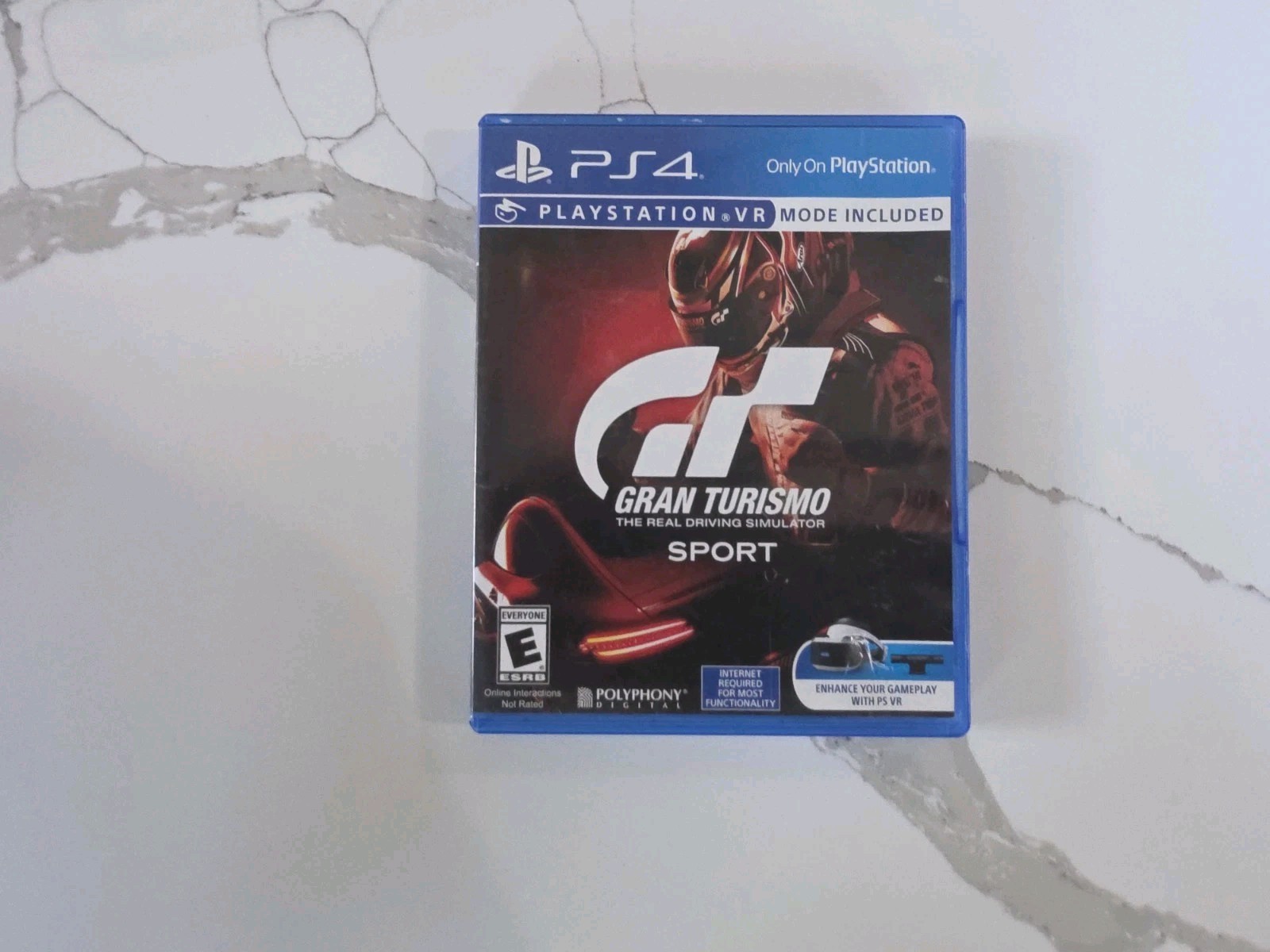 Gran Turismo Sport VR – PlayStation 4 Sony (PS4) Very Good, Free Shipping!