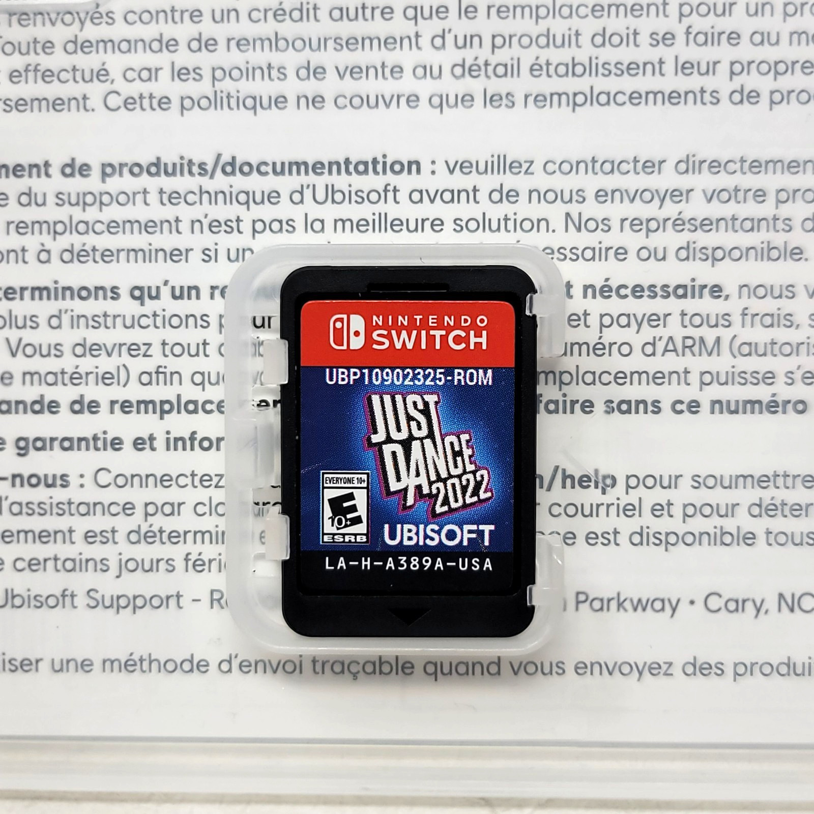 Just Dance 2022 Standard Edition (Nintendo Switch) Complete Tested Working