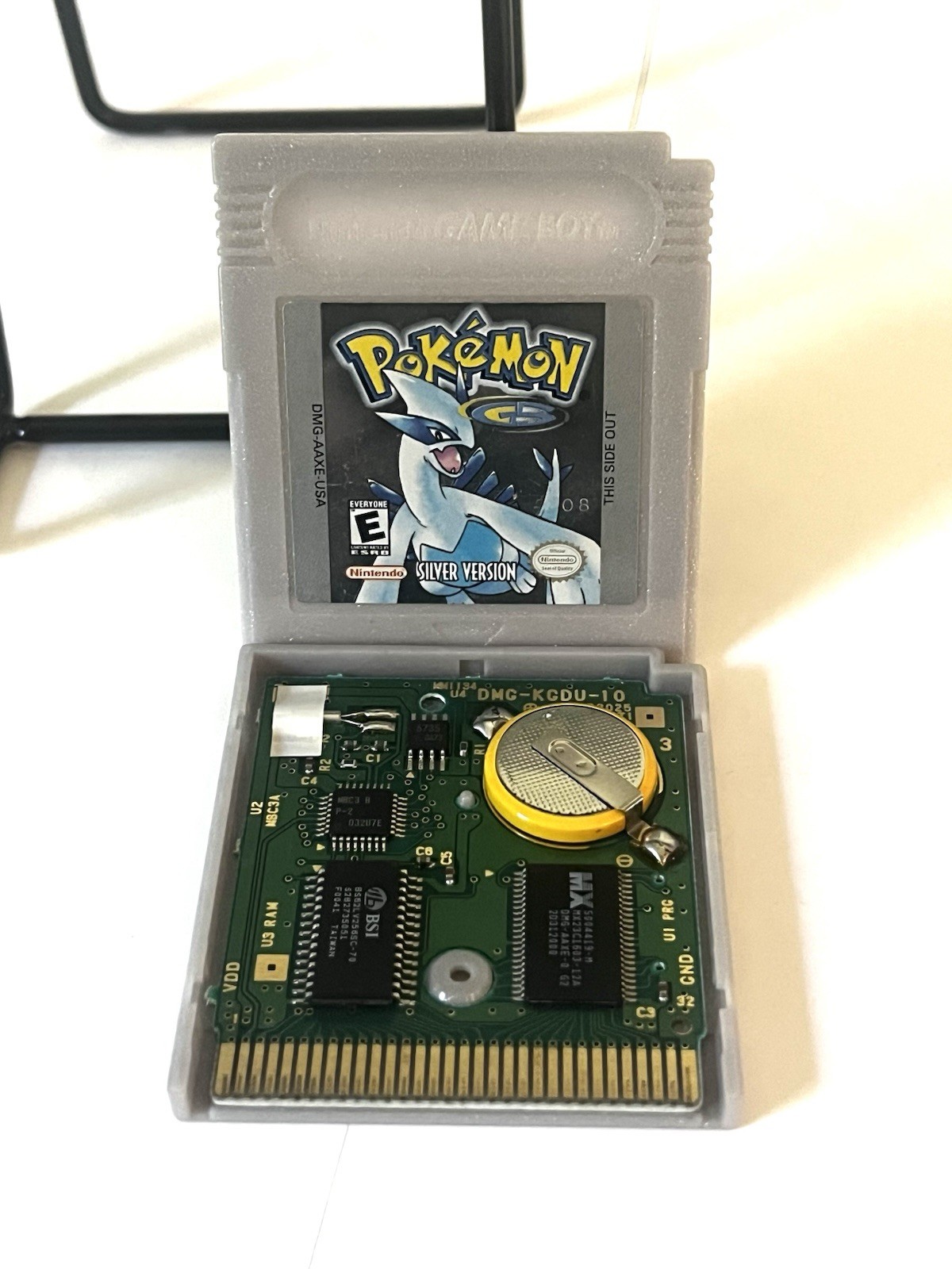 Pokémon: Silver Version (Game Boy Color) – AUTHENTIC / NEW BATTERY / TESTED