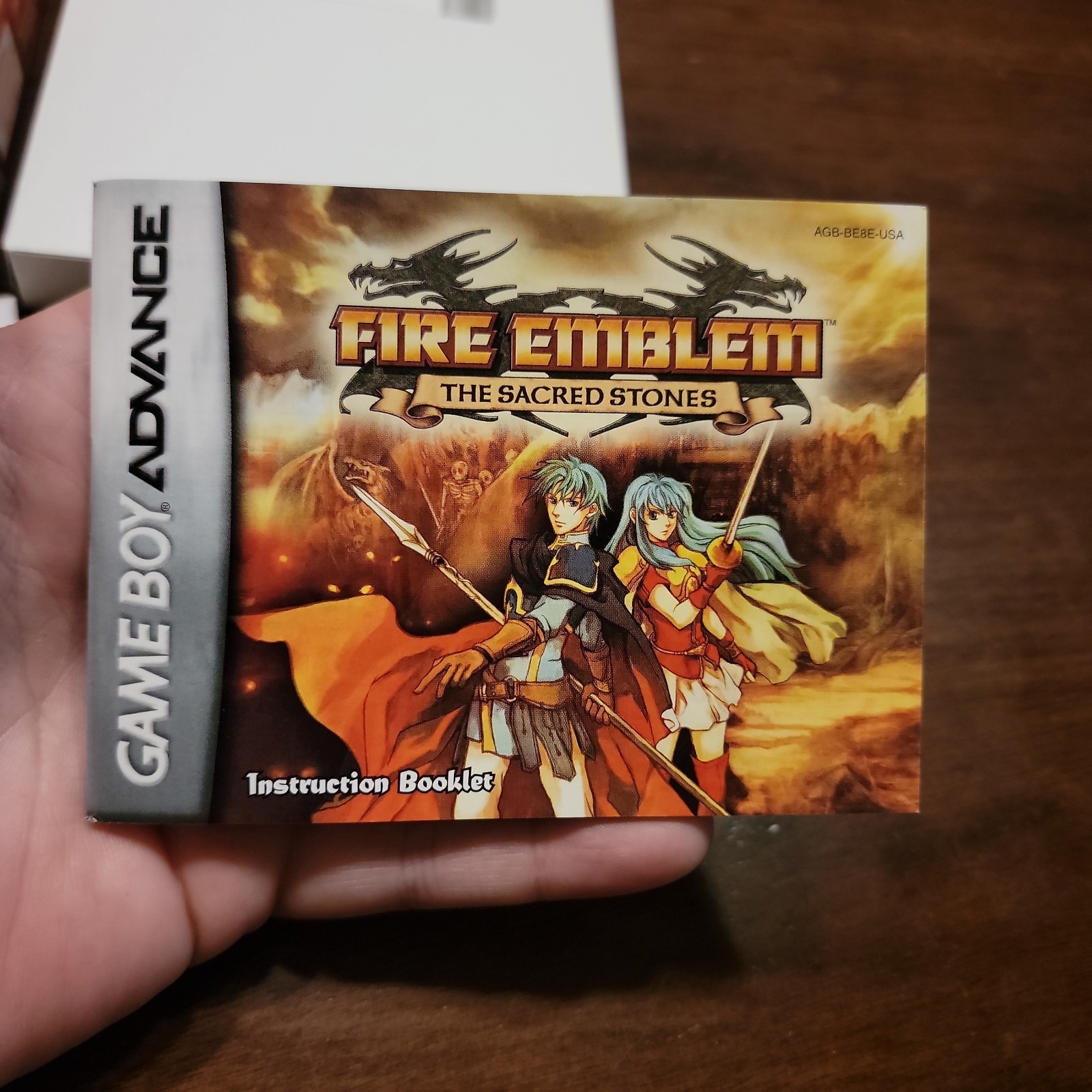 Fire Emblem The Sacred Stones (Gameboy Advance) Complete – Tested – Authentic –