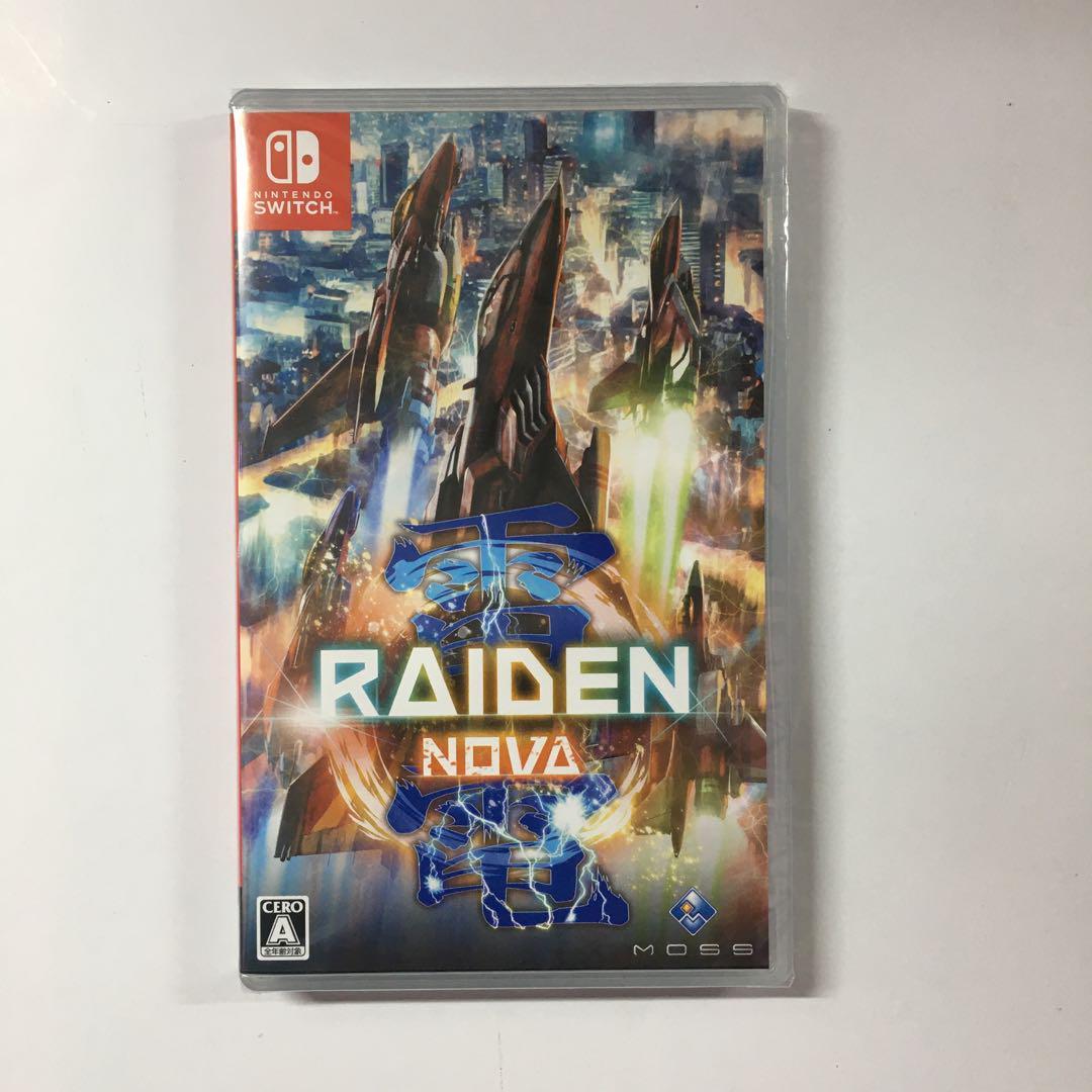 Raiden NOVA Nintendo Switch shooting Video Game Region Free