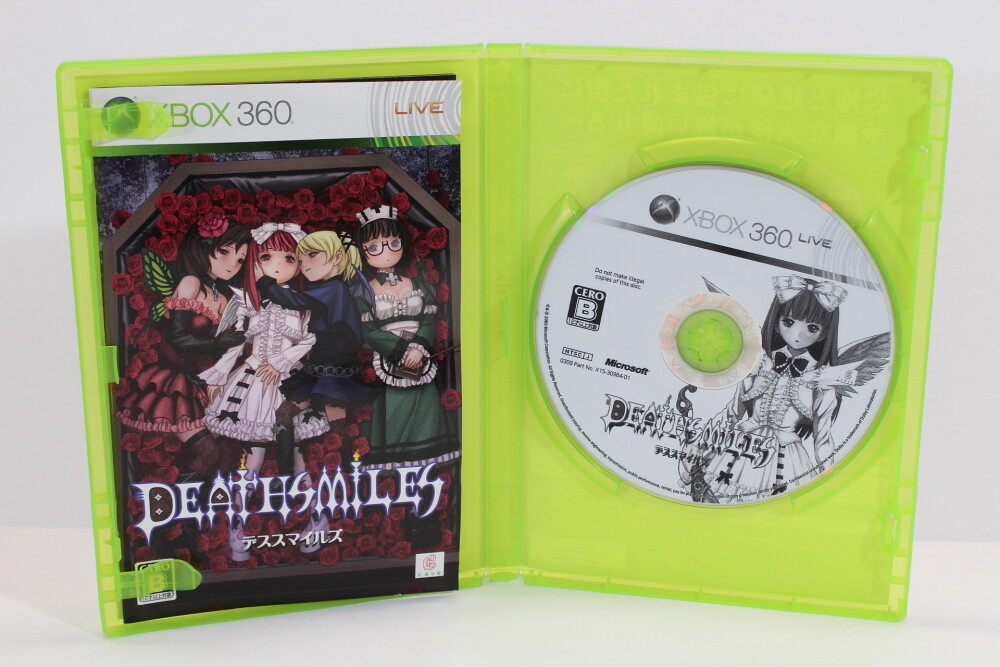 DeathSmiles Limited Edition Box W/ CD XBOX 360 Japan Import 3X36 Region Locked