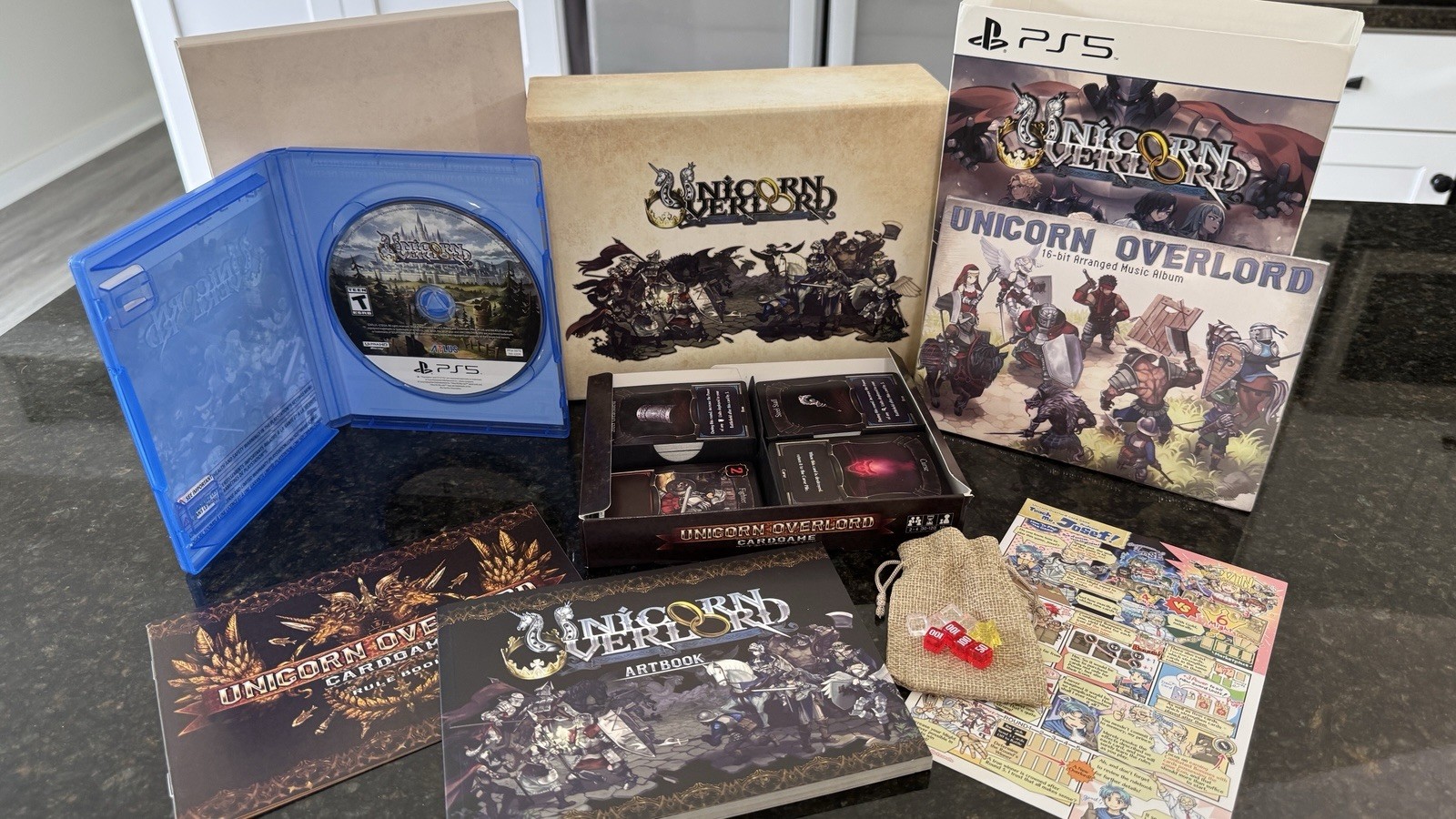 Unicorn Overlord MONARCH EDITION complete set with Disc | PlayStation 5 PS5