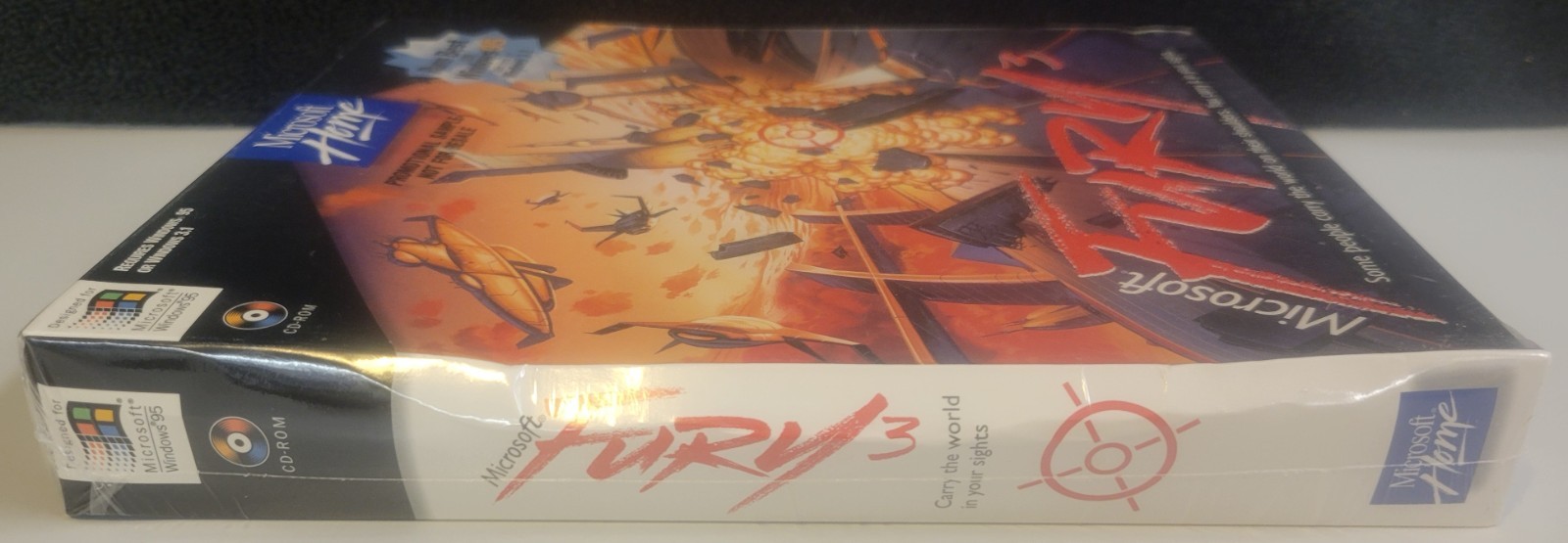 FURY 3 Microsoft Windows CD-ROM Video Game NEW & FACTORY SEALED (Big Box Sample)