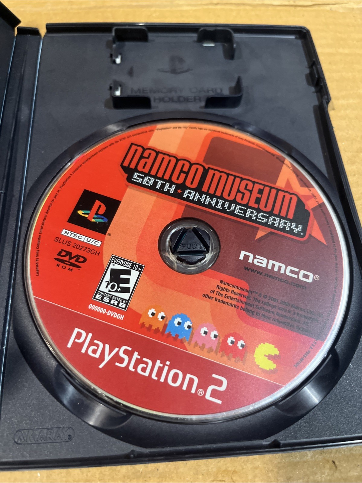 Mix Lot Of 7 PS1/PS2 Games Underground, Namco Museum, poker, Shrek, NBA Live