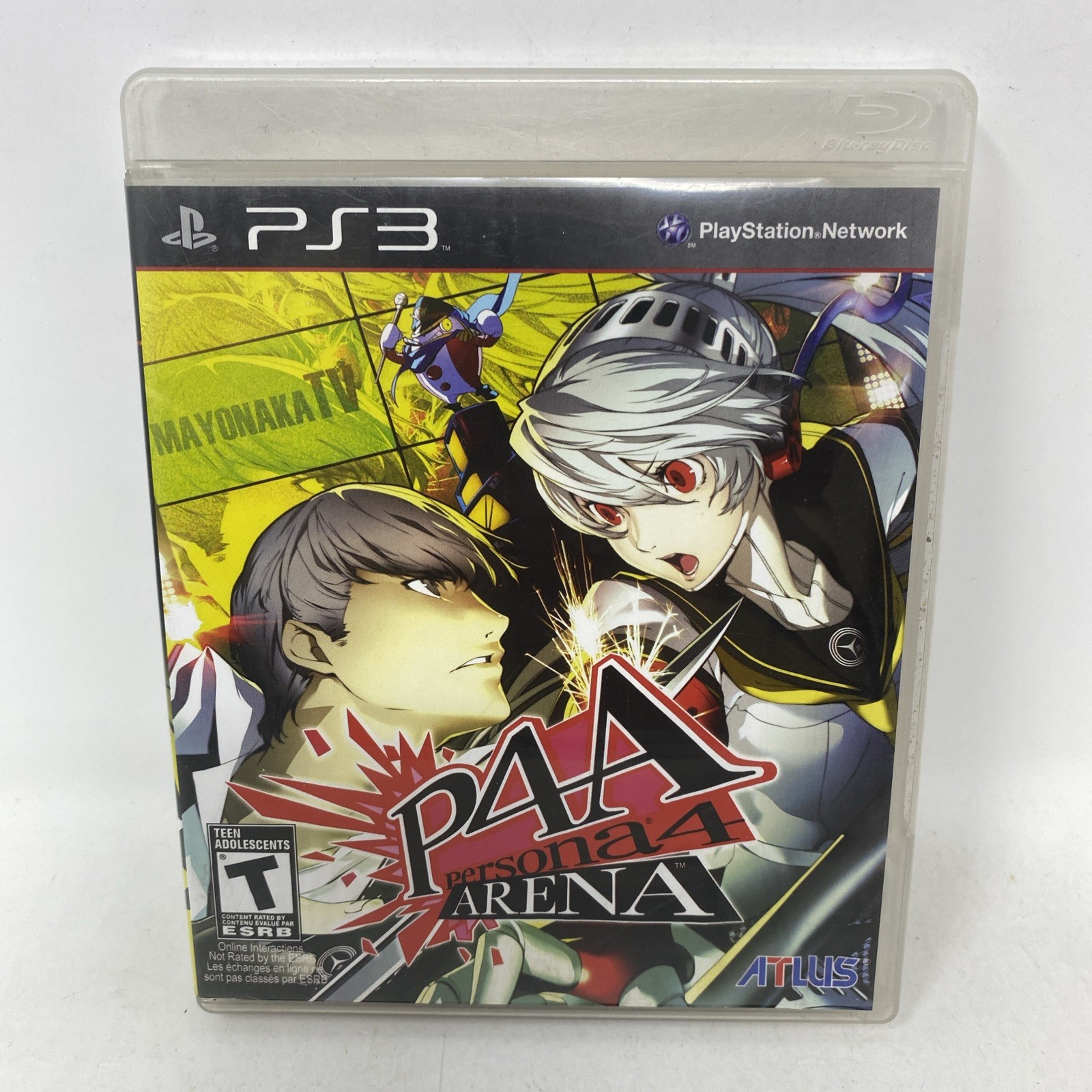 Persona 4: Arena (Sony PlayStation 3, 2012) PS3 Complete CIB *READ*