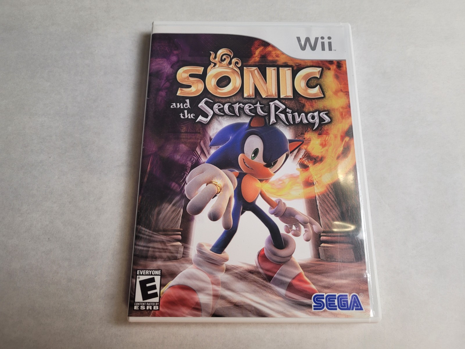 CiB USED TESTED and WORKING Sonic & The Secret Rings / Game – Nintendo Wii
