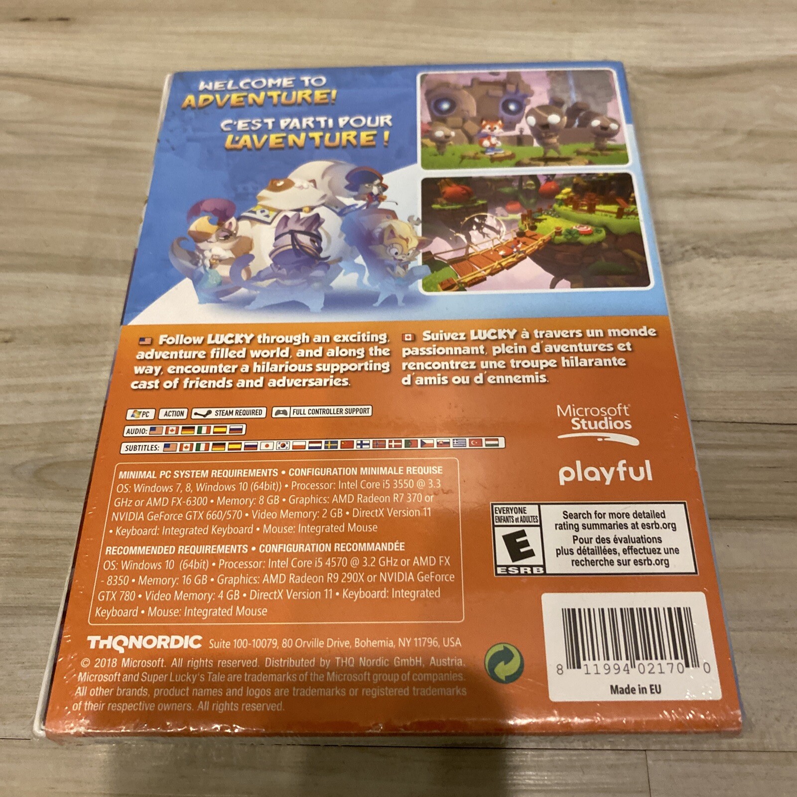 Super Lucky’s Tale – PC – Brand New – Sealed