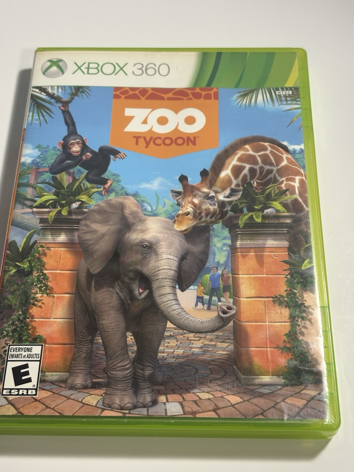 Zoo Tycoon (Microsoft Xbox 360, 2013) Game Disc and Case