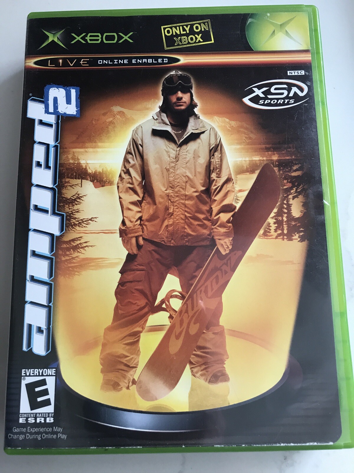 Xbox- Lot Of 4 Sega GT 2002/JSRF – SSX3 – Amped 2- Project Gotham Racing Preown