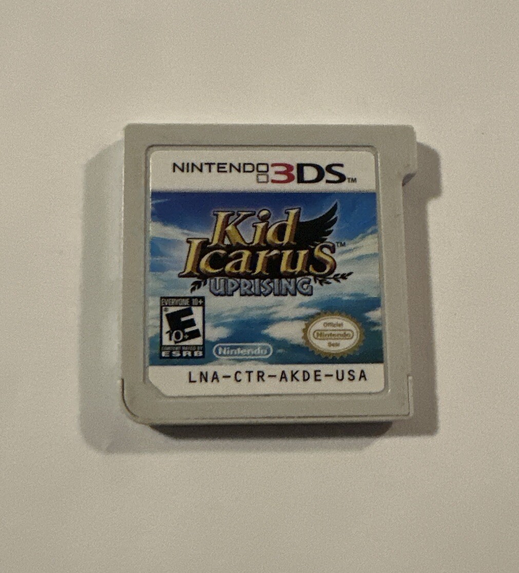 Kid Icarus: Uprising (Nintendo 3DS, 2012) Authentic Tested Video Game Cartridge