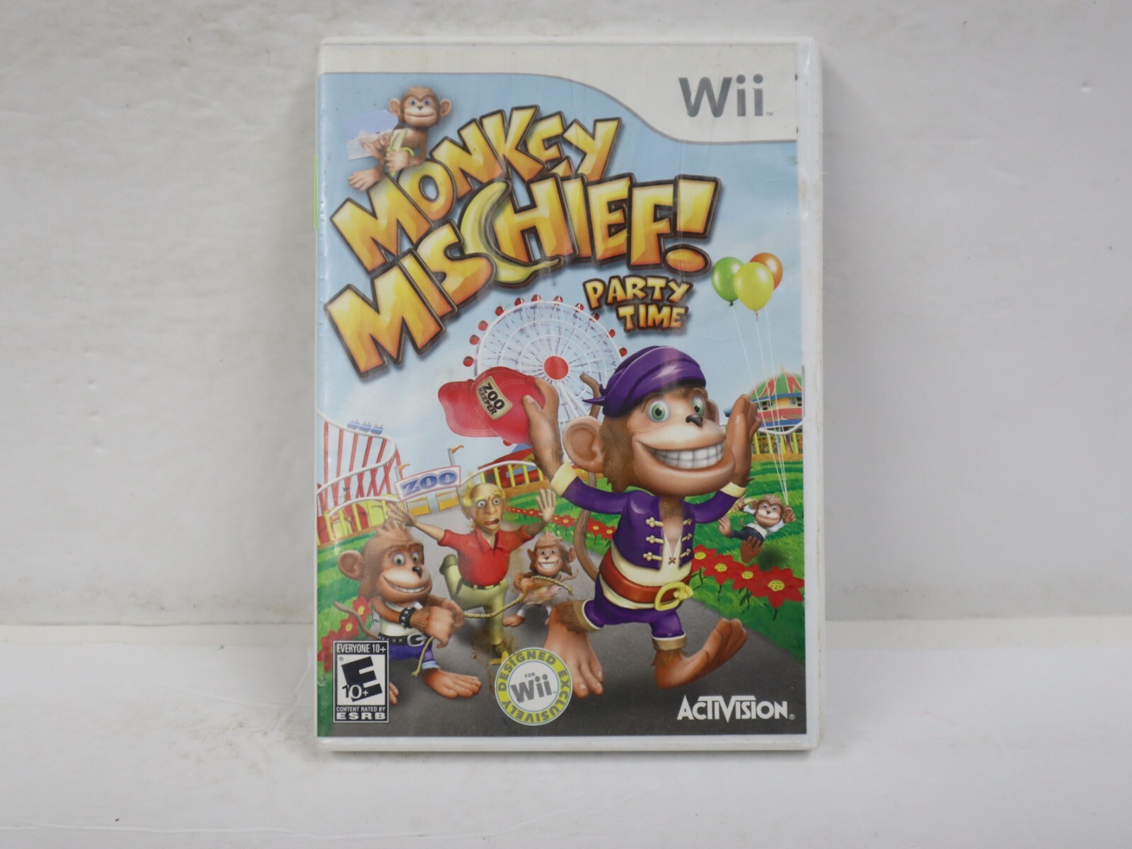 Monkey Mischief!: Party Time (Wii, 2008) CIB