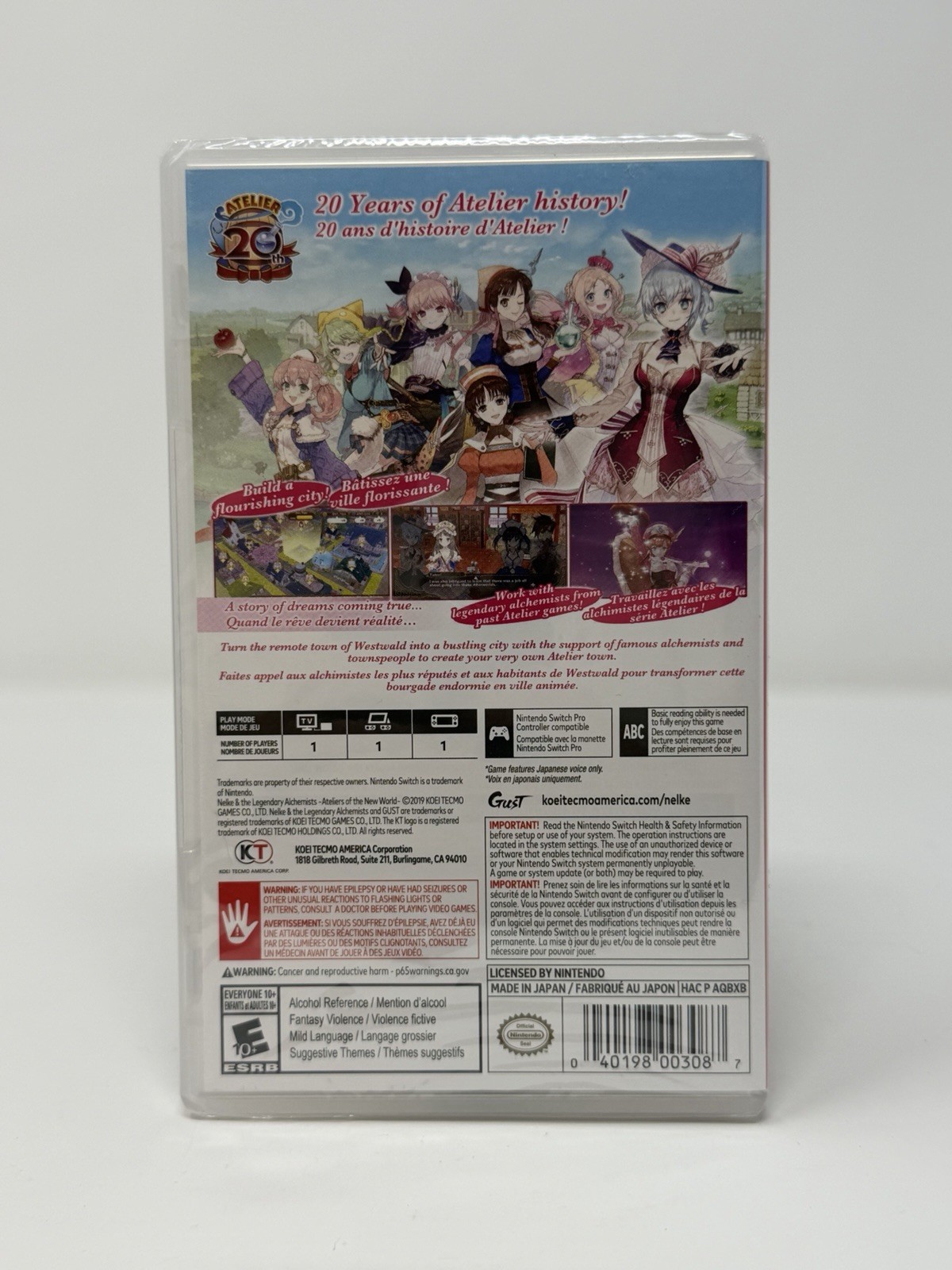 Nelke & the Legendary Alchemist – Nintendo Switch SEALED
