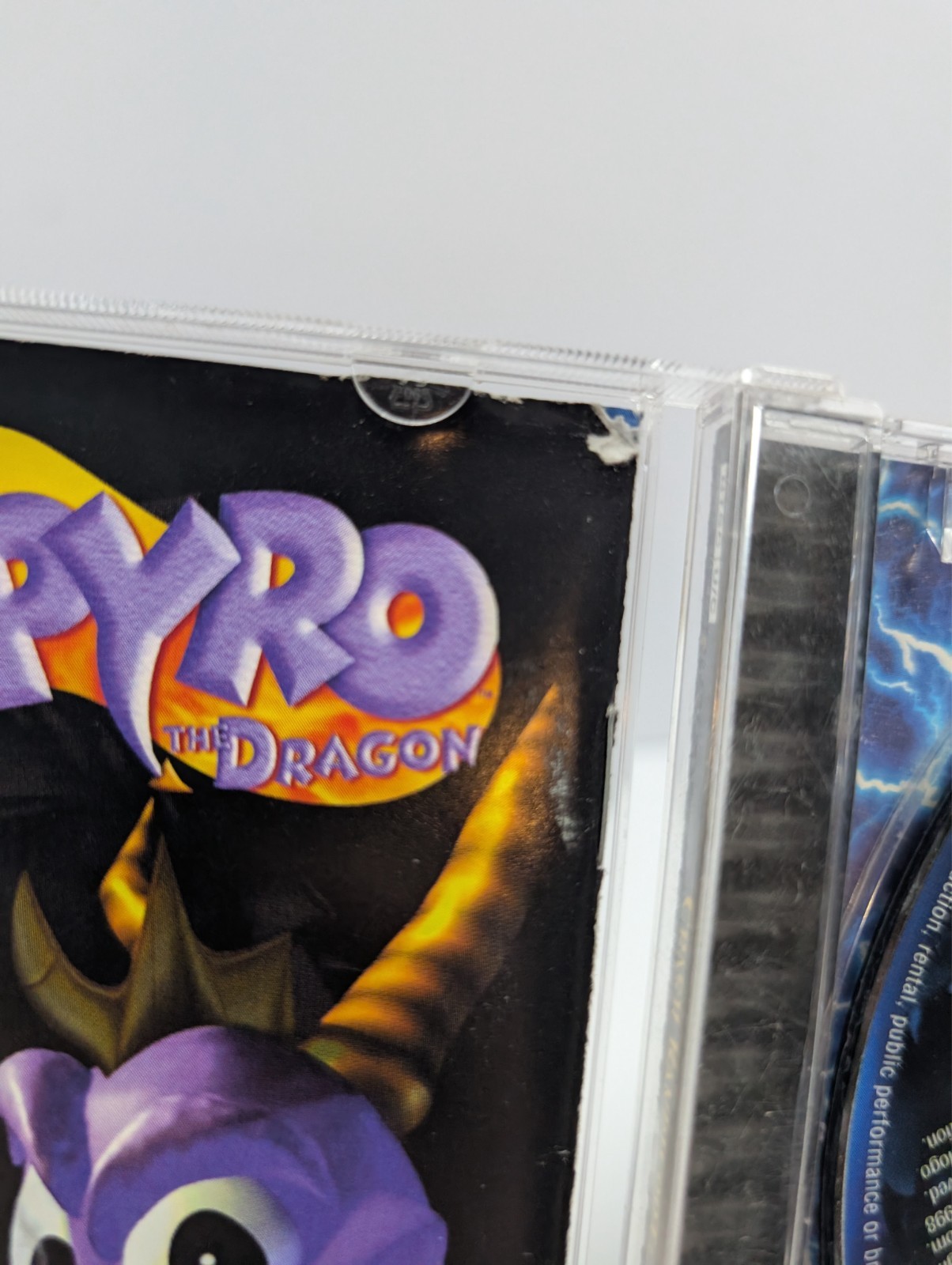 Crash Bandicoot 3 Warped PS1 Playstation 1 Lenticular Insert Holo Black Label