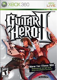 Guitar Hero II 2 (Microsoft Xbox 360, 2007) Complete w/ Manual – TESTED