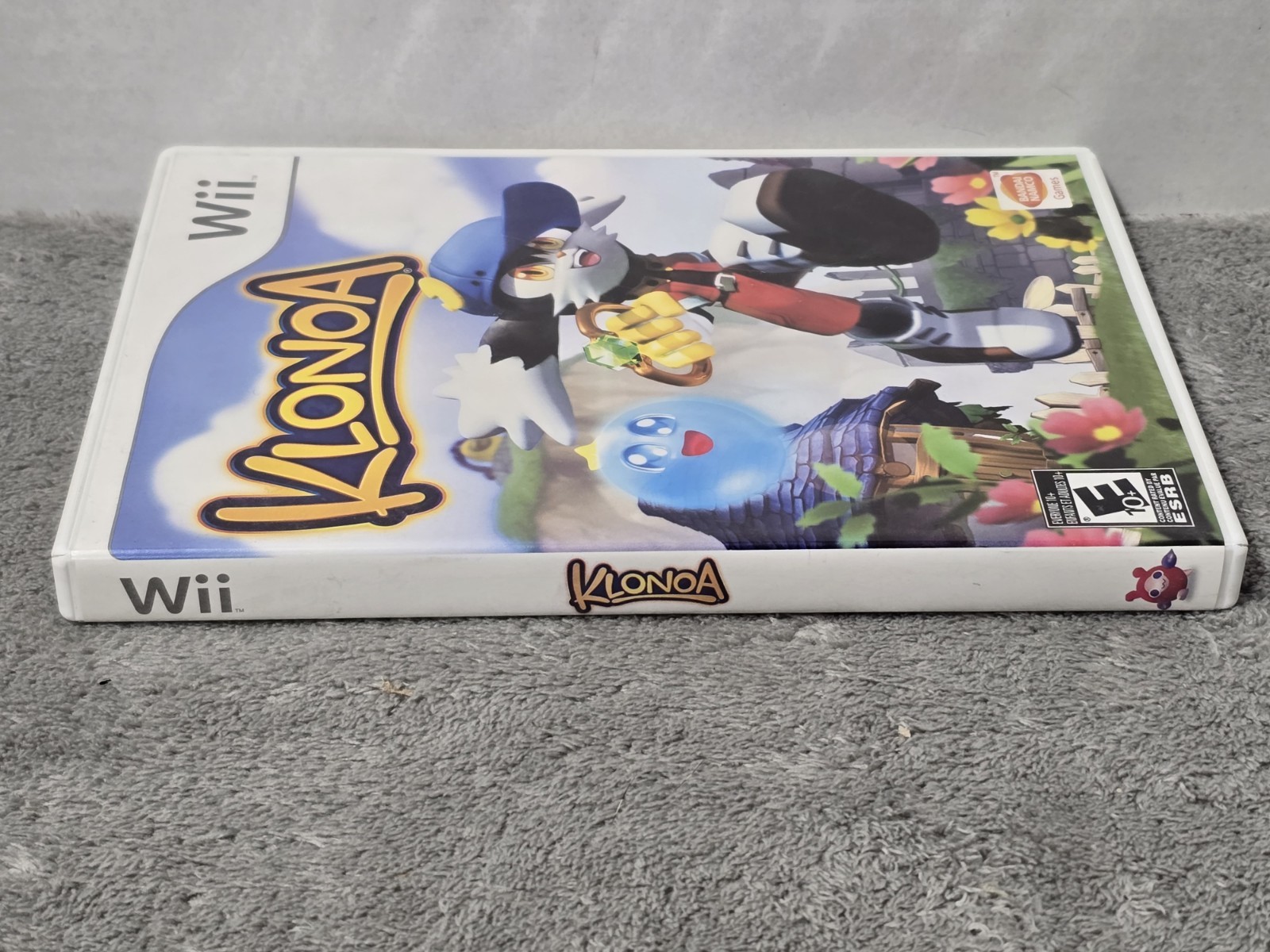 Klonoa (Nintendo Wii, 2009, Bandai Namco) – Game Disc & Case – Tested & Working!