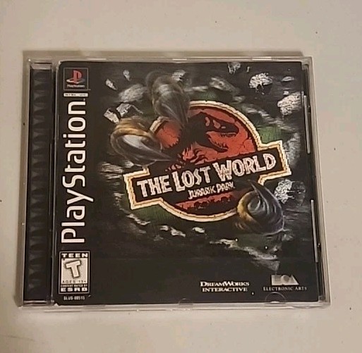 PlayStation 1 Jurassic Park – The Lost World PS1 Complete Holo Cover Black Label