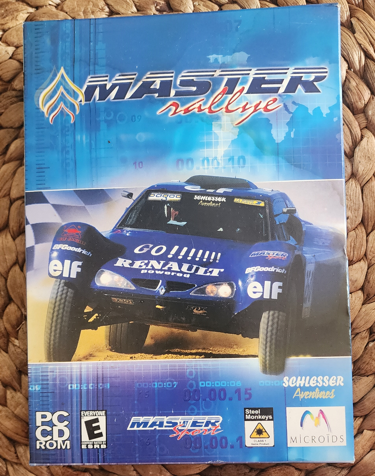 Master Rallye NEW Factory PC Sealed 2001 Retail US Small Box Road Rally Racer