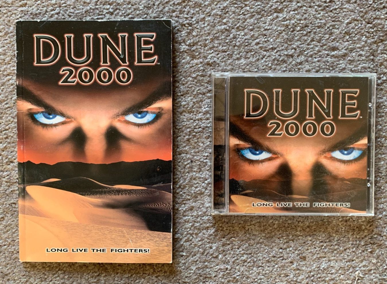 DUNE 2000 (1998) PC CD-ROM Windows 95 98 Westwood Studios RTS Game w/ Manual