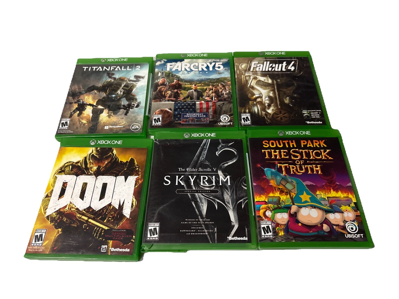 Microsoft Xbox One Assorted Games Lot All Working/No Codes/ Pls Read Description