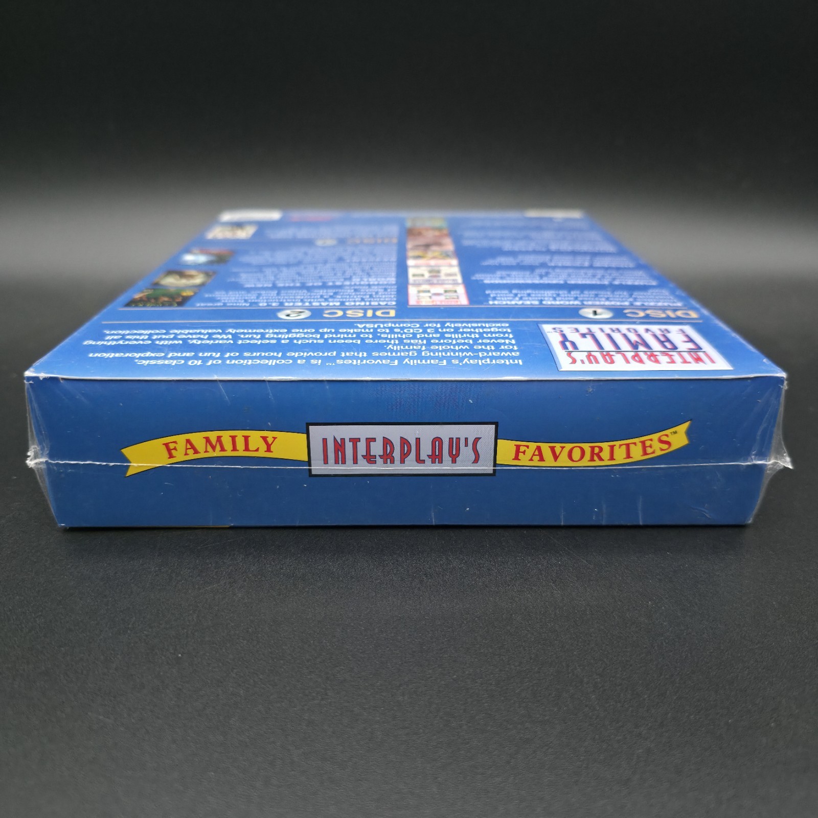 Interplay’s Family Favorites: Hours of Family Fun!, 1998, Big Box, New & Sealed