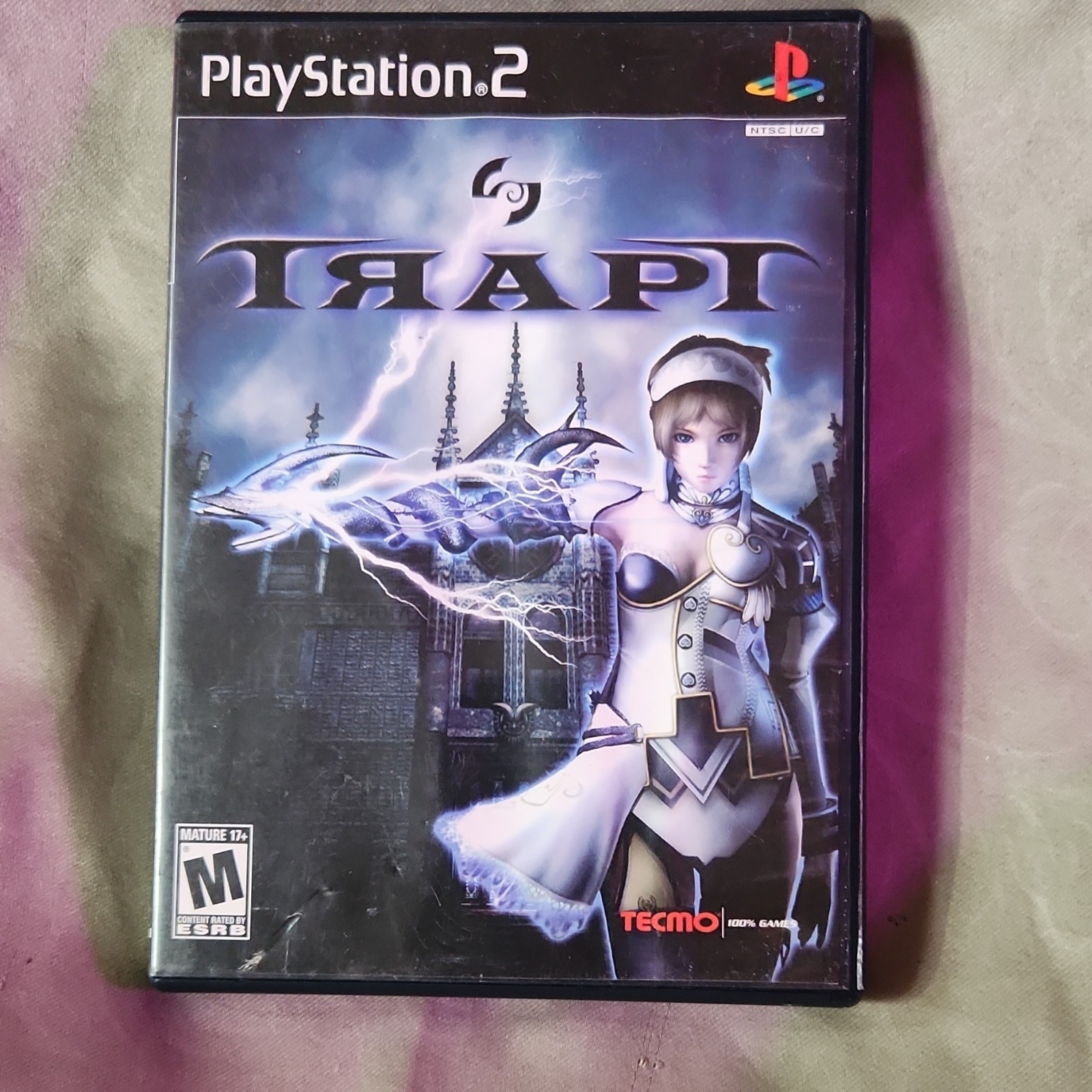 Tecmo Trapt Sony PlayStation 2 Action Adventure 2005 Deception Series Manual