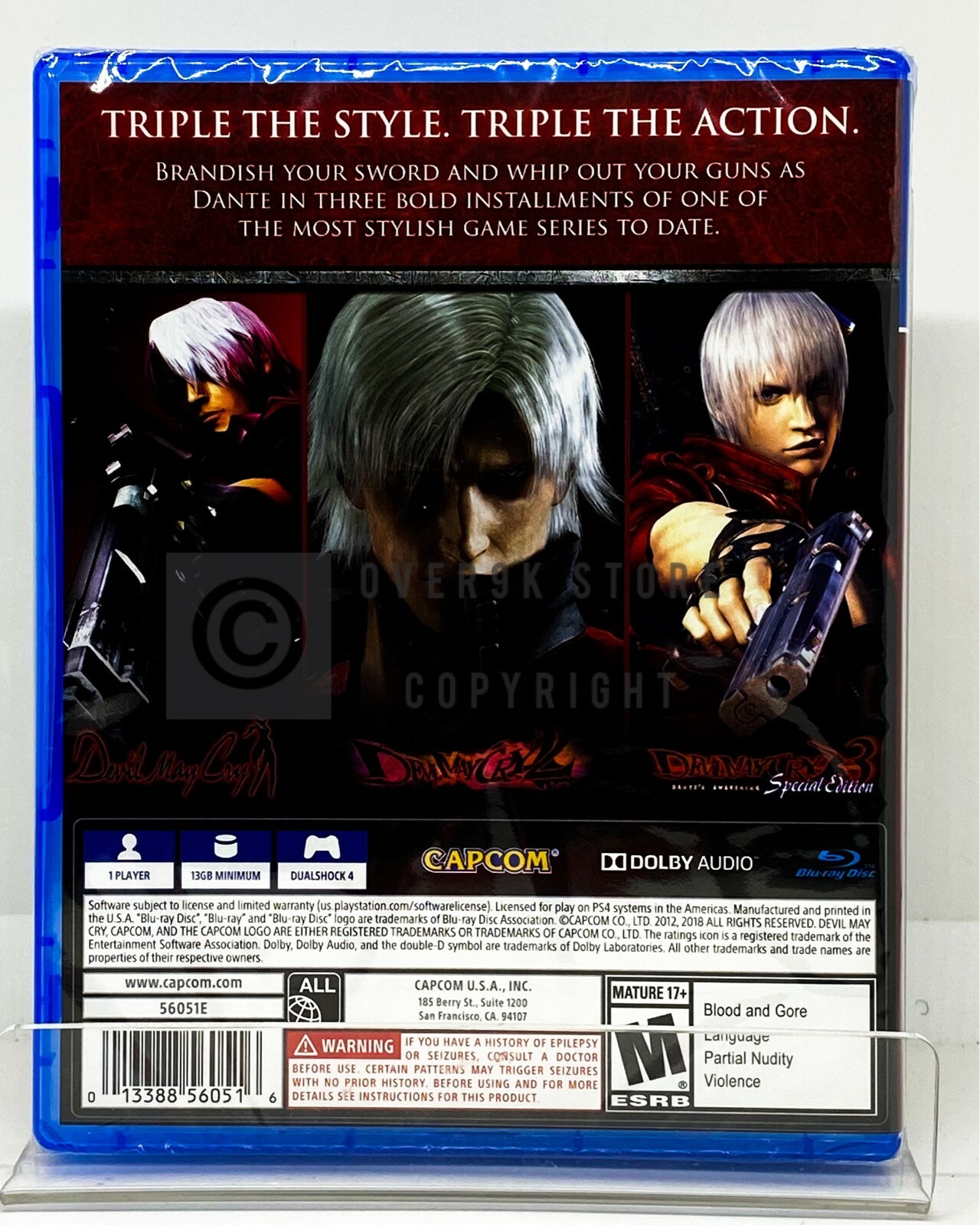 Devil May Cry Definitive Edition + Devil May Cry HD Collection – PS4 – New