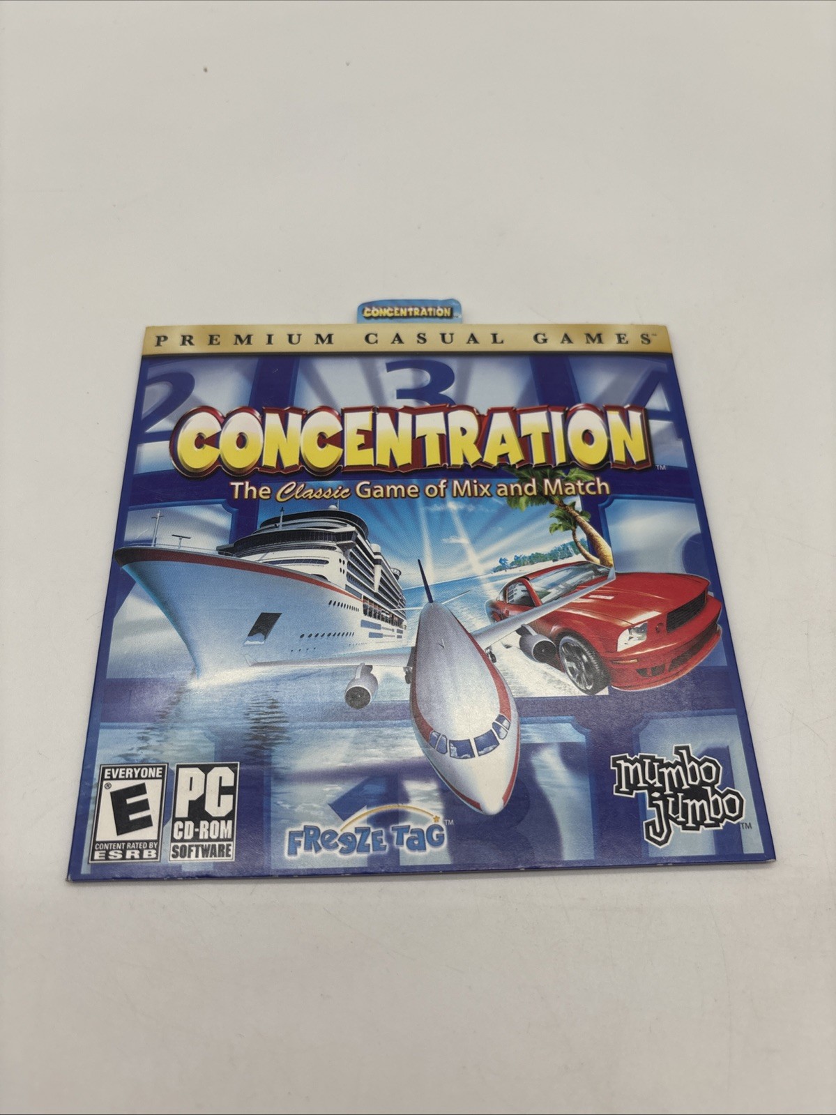 Premium Casual Game PC ROM Concentration Mumbo Jumbo BRAND NEW