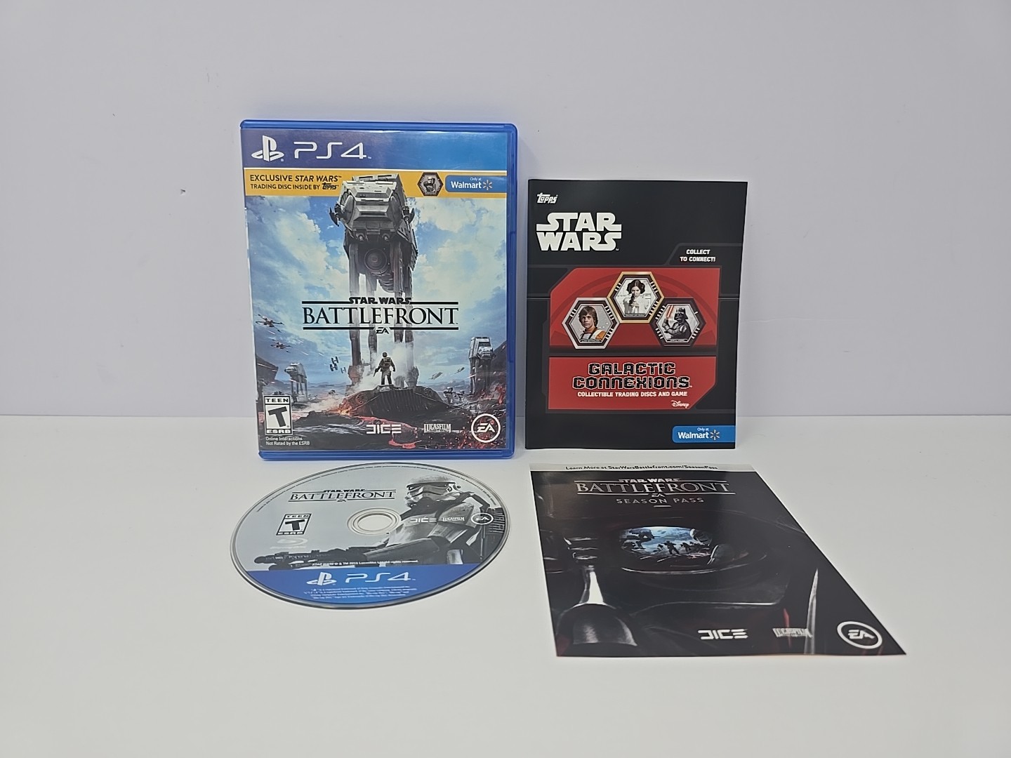 Star Wars: Battlefront (PlayStation 4, 2015) Pre-owned Tested Used