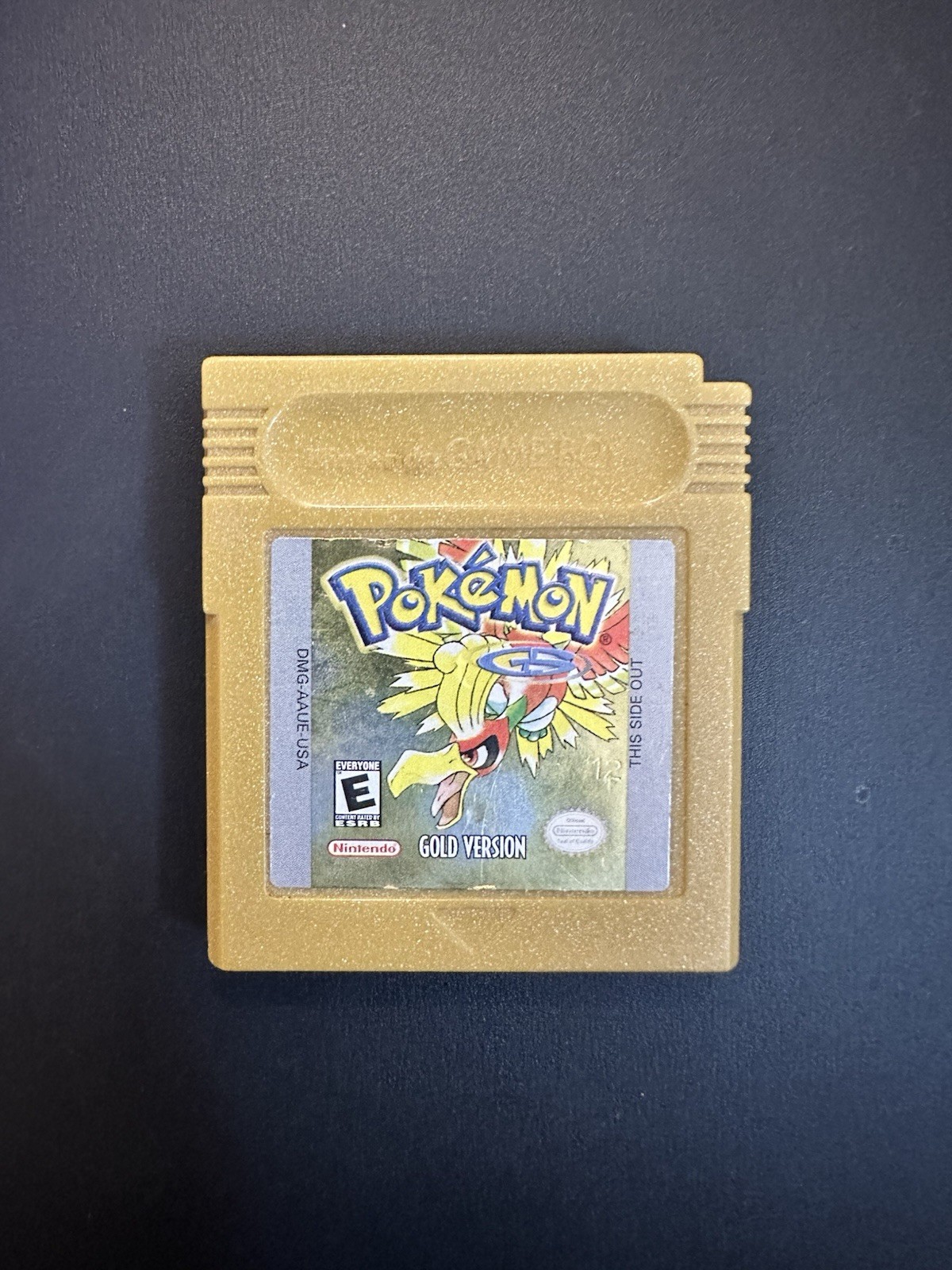 Pokémon Gold Version Nintendo GBC UNTESTED Authentic Cart Only Sold As Is