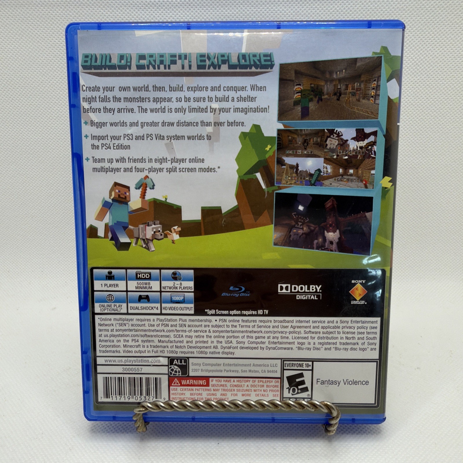 Minecraft (PlayStation 4, 2014)