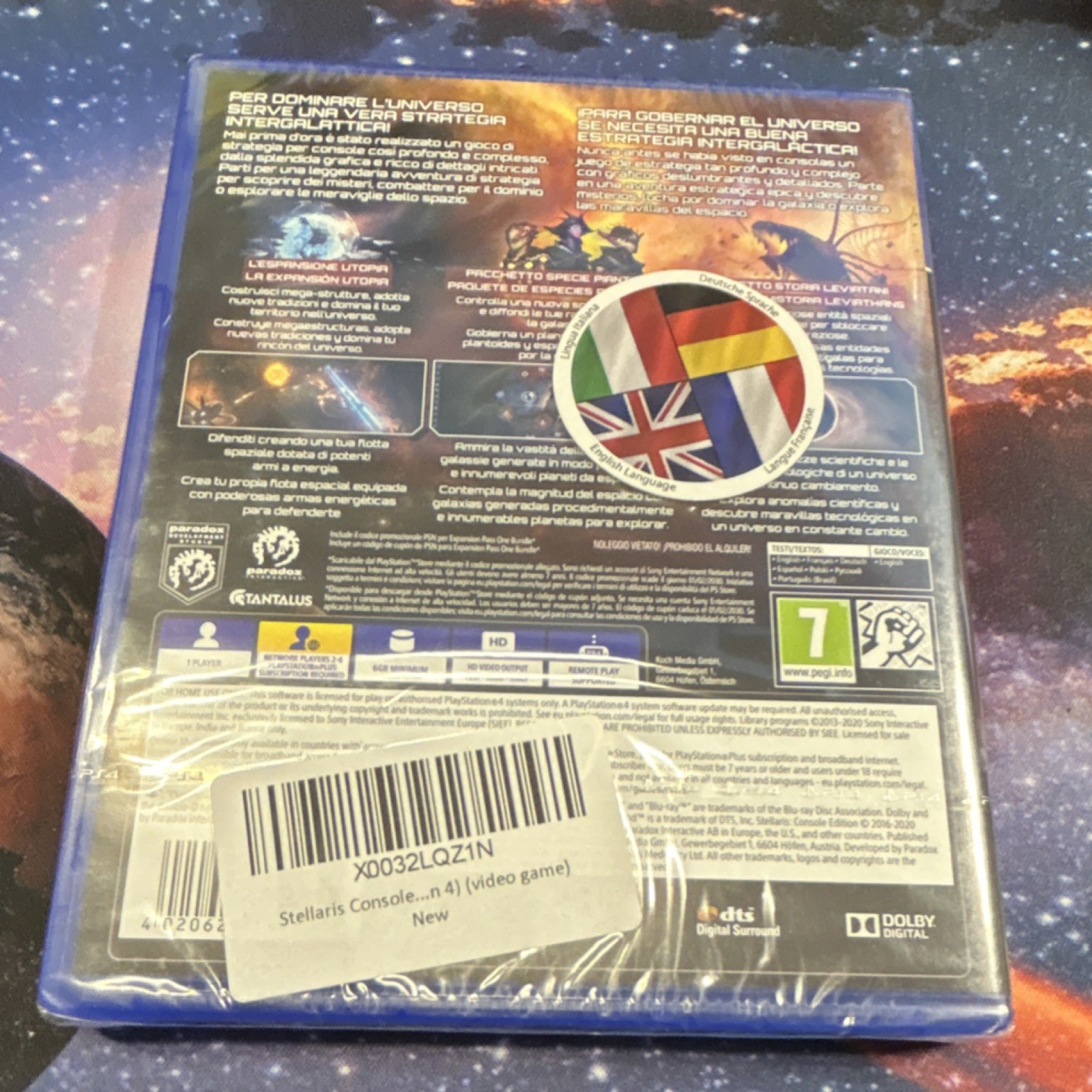 NEW SEALED Stellaris Console Edition PS4 Paradox Interactive Strategy PAL