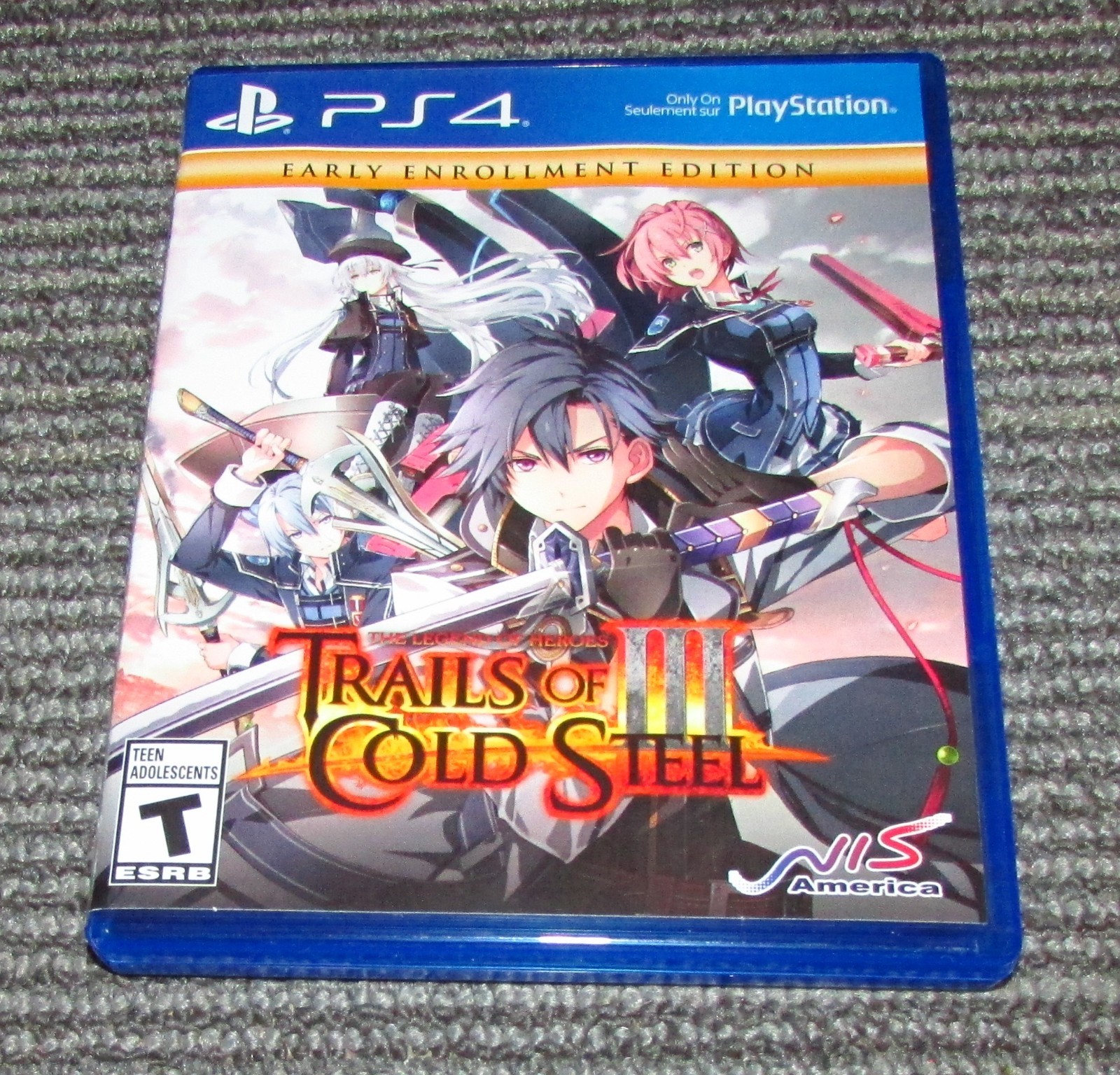 Legend of Heroes: Trails of Cold Steel III for Playstation 4 PS4 Fast Shipping