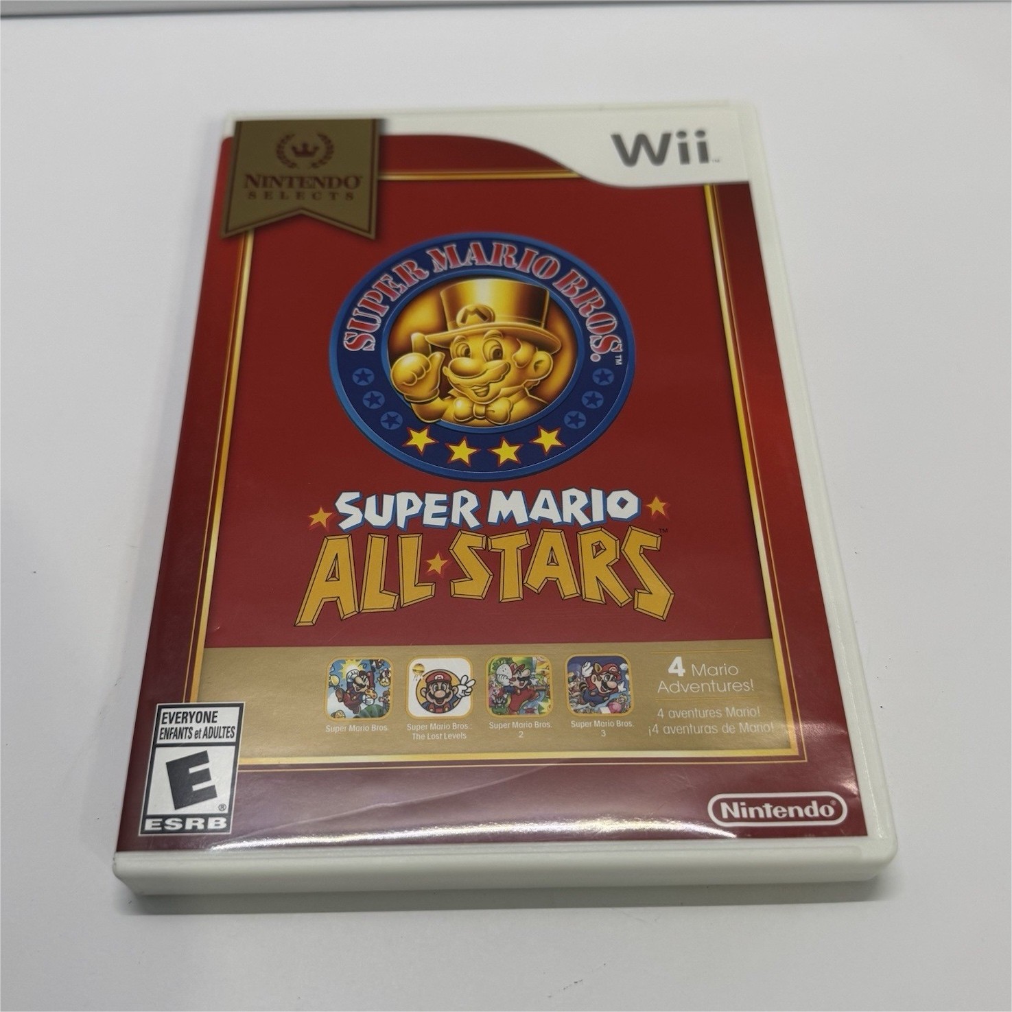 Nintendo Super Mario All-Stars Super Mario Series Wii E NTSC-U/C 2010 Selects