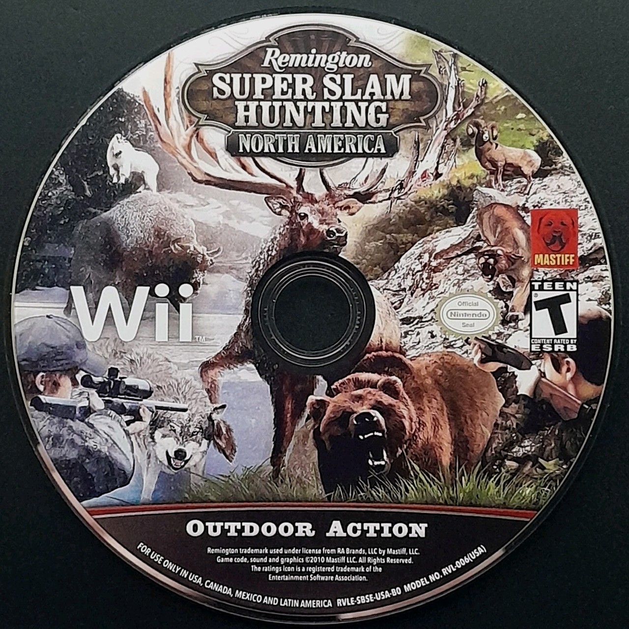 Remington Super Slam Hunting: North America – Wii – Disc Only – Resurfaced