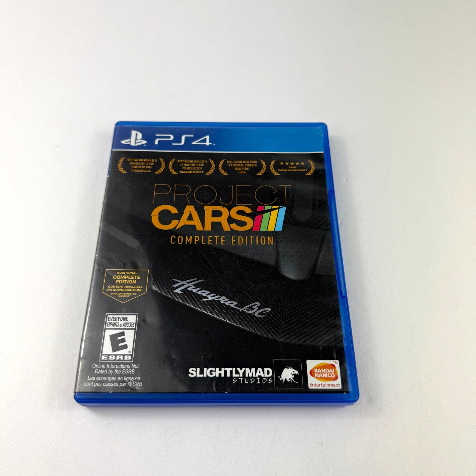 Project Cars: Complete Edition Game Sony PlayStation 4 PS4 (2016) Free Shipping!
