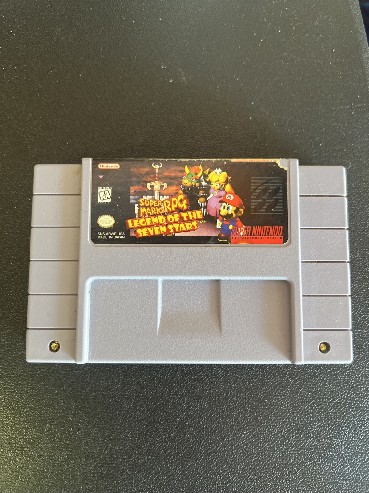 Super Mario RPG: Legend of the Seven Stars (SNES) Authentic, Tested.