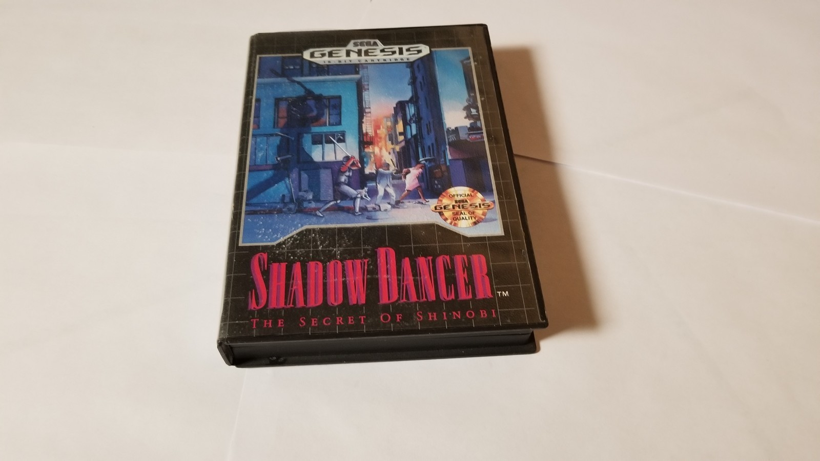 Shadow Dancer: The Secret of Shinobi (Sega Genesis, 1990) no manual