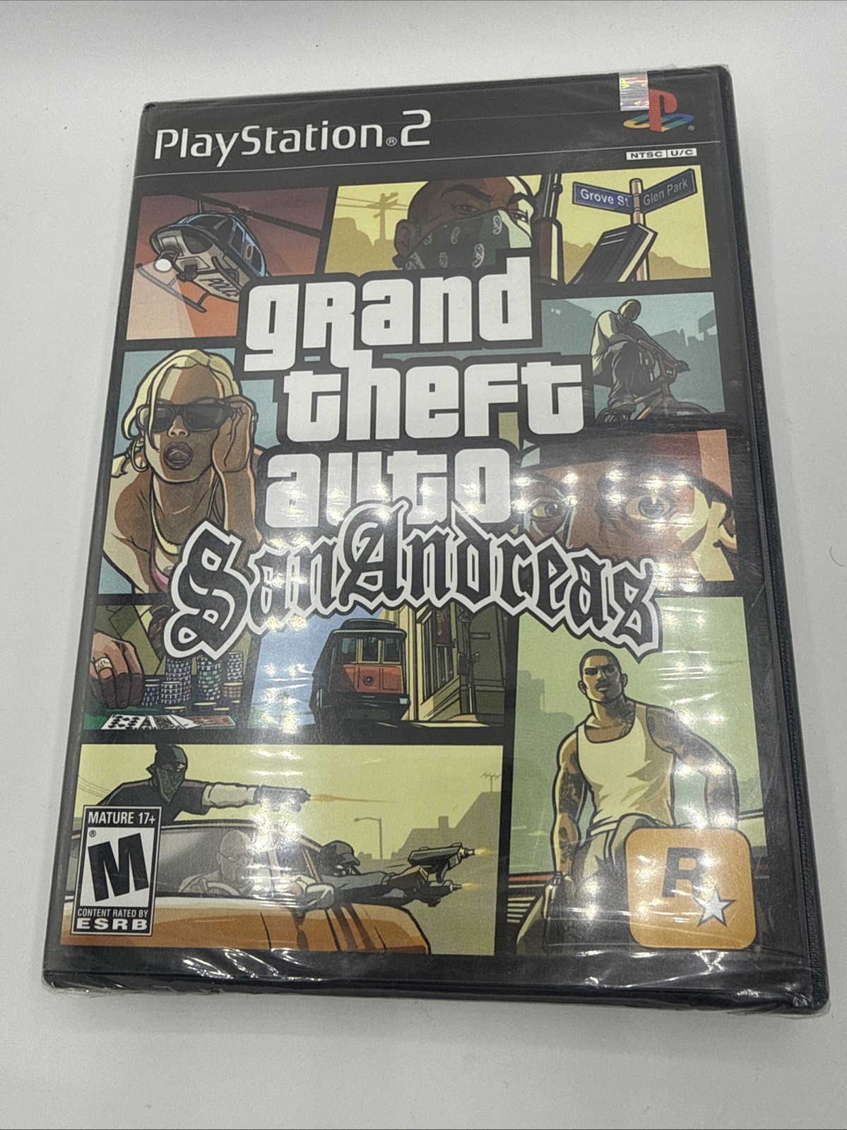 Grand Theft Auto: San Andreas PS2 Rockstar Games 2004 Brand New Sealed