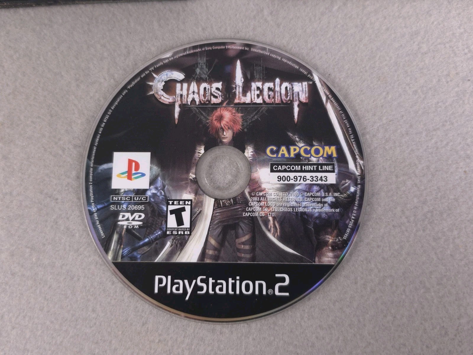 Chaos Legion (Sony PlayStation 2, PS2, 2003) Complete CIB – TESTED – Nice!