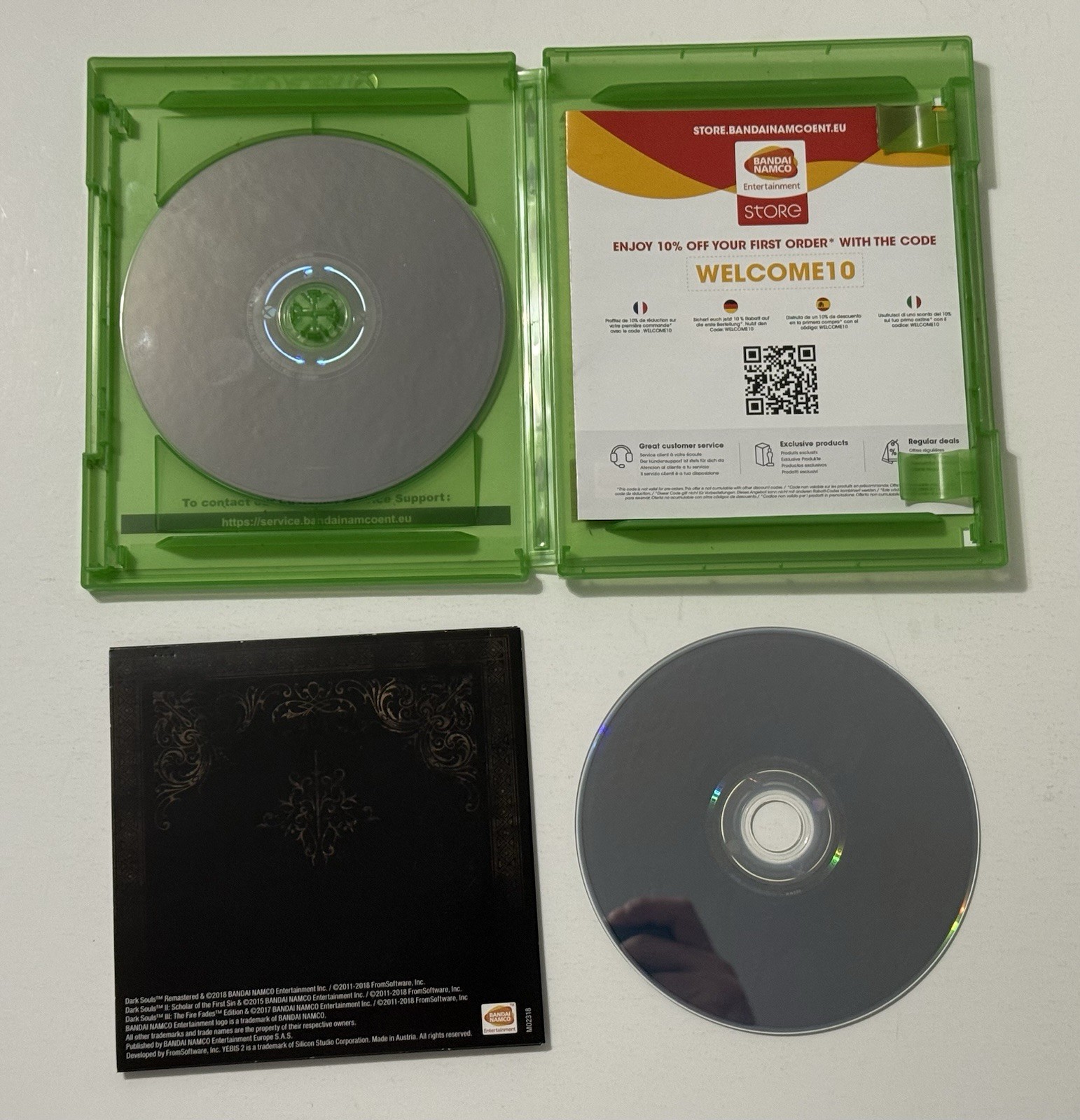 Dark Souls Trilogy – Microsoft XBOX One *Missing Disc 3*