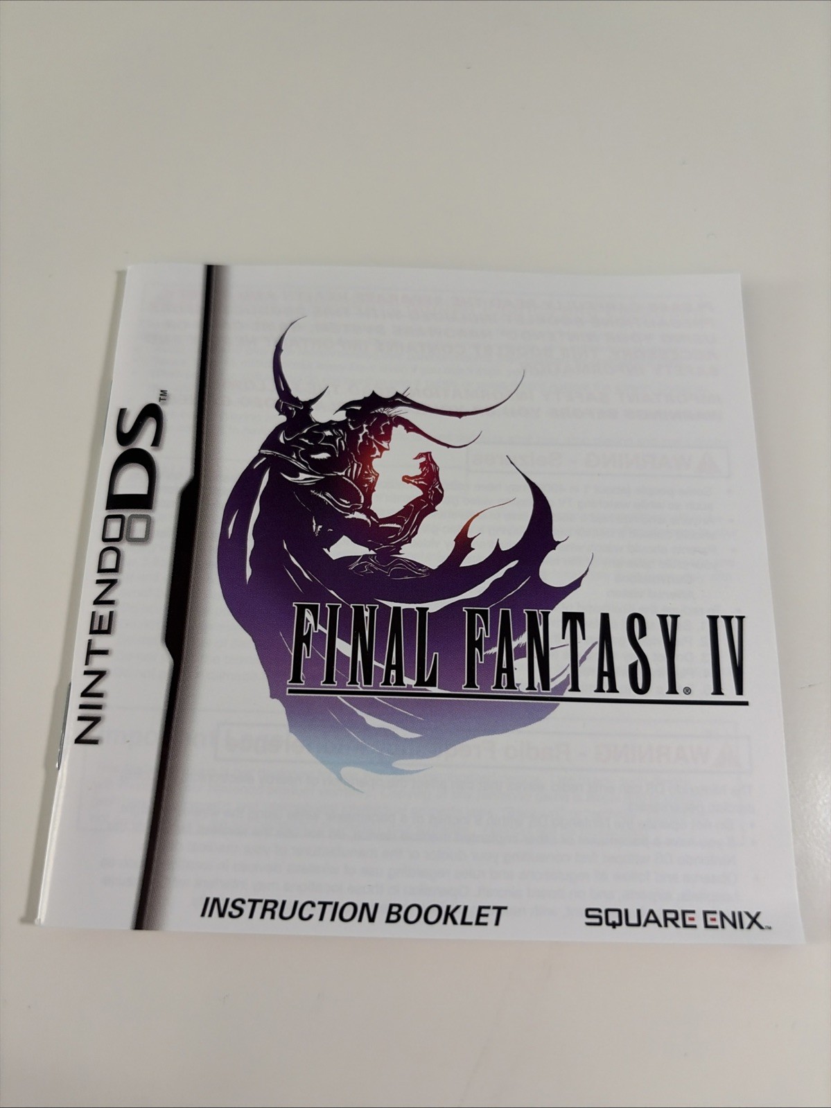 Final Fantasy III & Final Fantasy IV – Nintendo DS Lot – CIB Authentic! Tested!