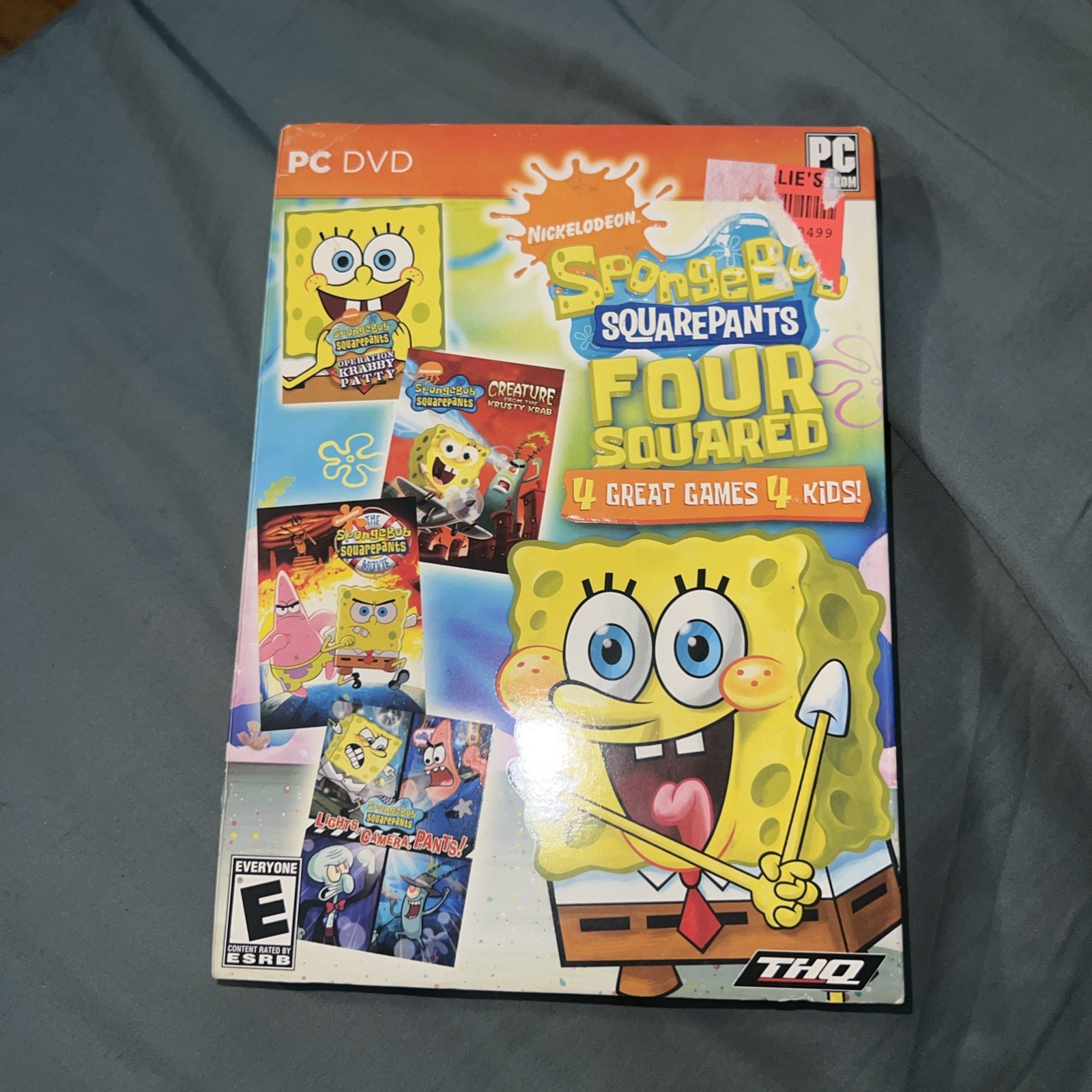 SpongeBob SquarePants: Four Squared Windows 98/ME/2000/XP PC – THQ 2009