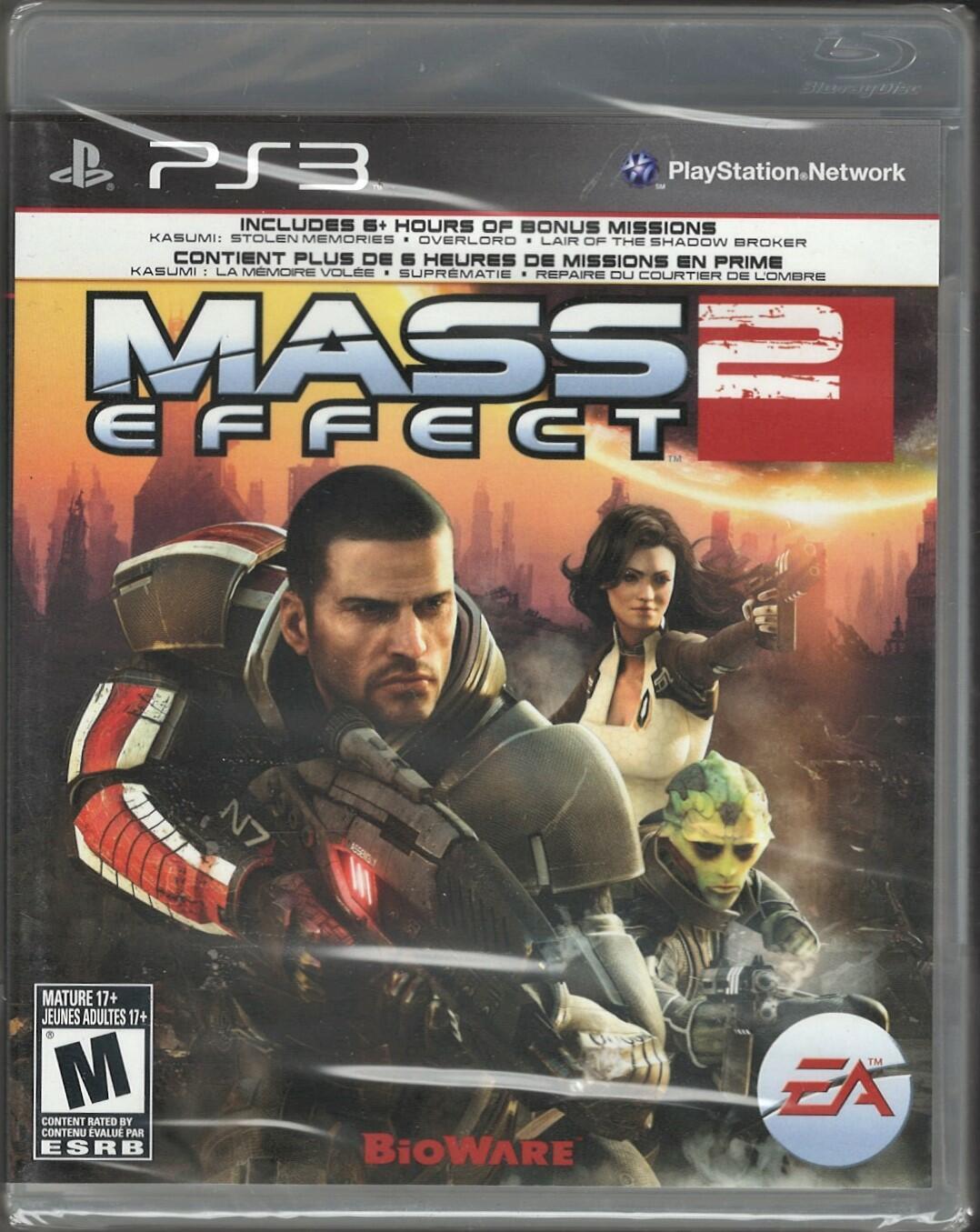 Mass Effect 2 PS3 (Brand New Factory Sealed US Version) Playstation 3