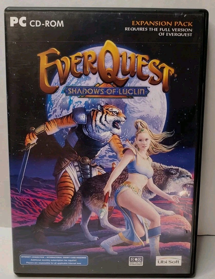 United Kingdom Exclusive – EverQuest Shadows of Luclin Expansion Ubisoft Version