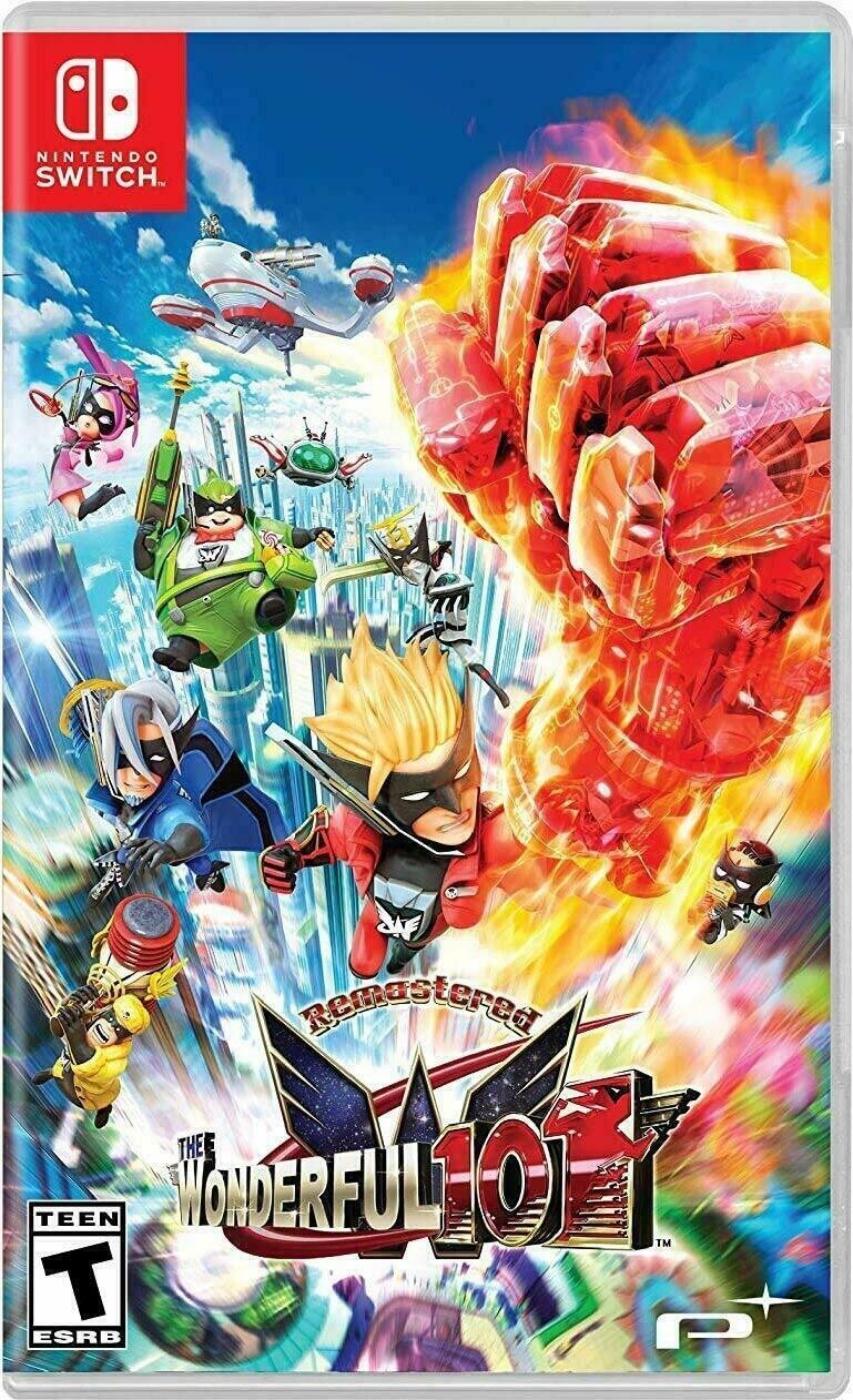 The Wonderful 101 Remastered Switch Brand New Game (Multiplayer, 2020)