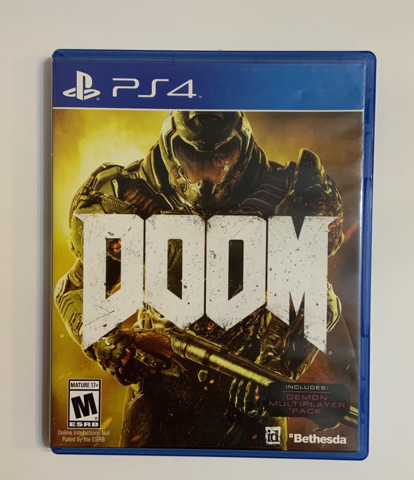 Doom (Sony PlayStation 4, 2016) PS4 Complete