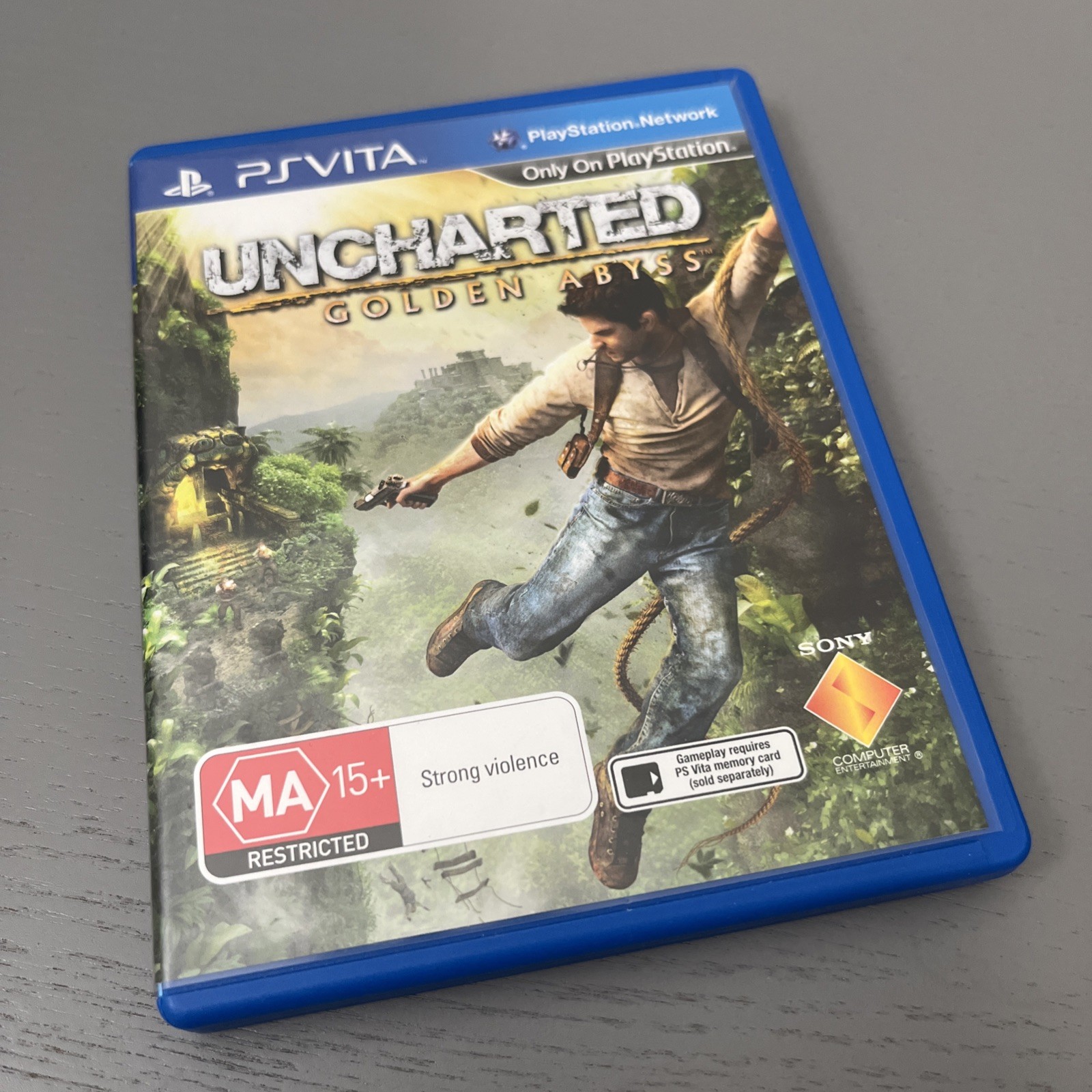 Uncharted Golden Abyss PS Vita PlayStation PAL European Version English – VGC