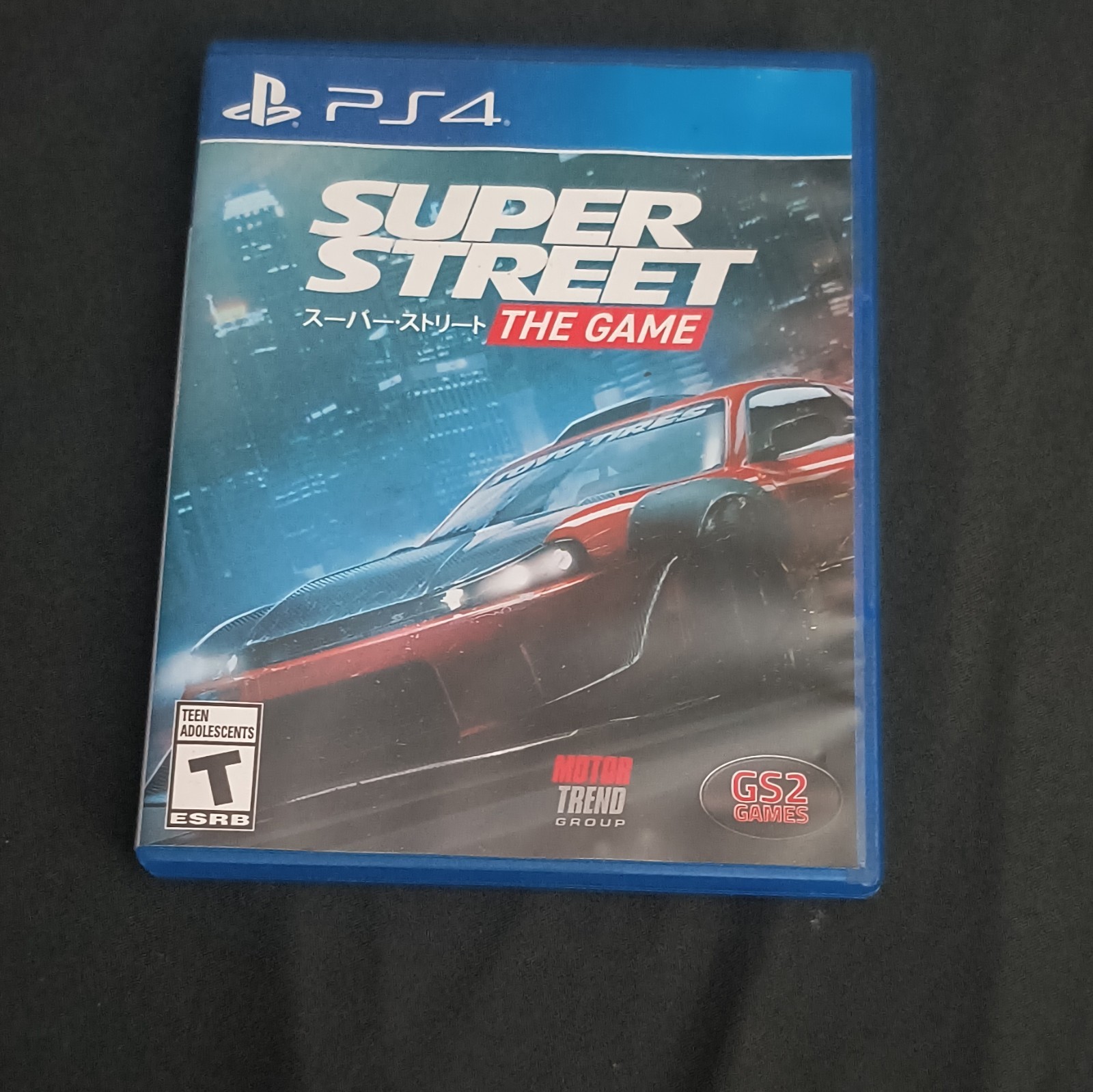 GS2 Games Super Street: The Game PS4 Racing T-Teen Multiplayer NTSC-U/C