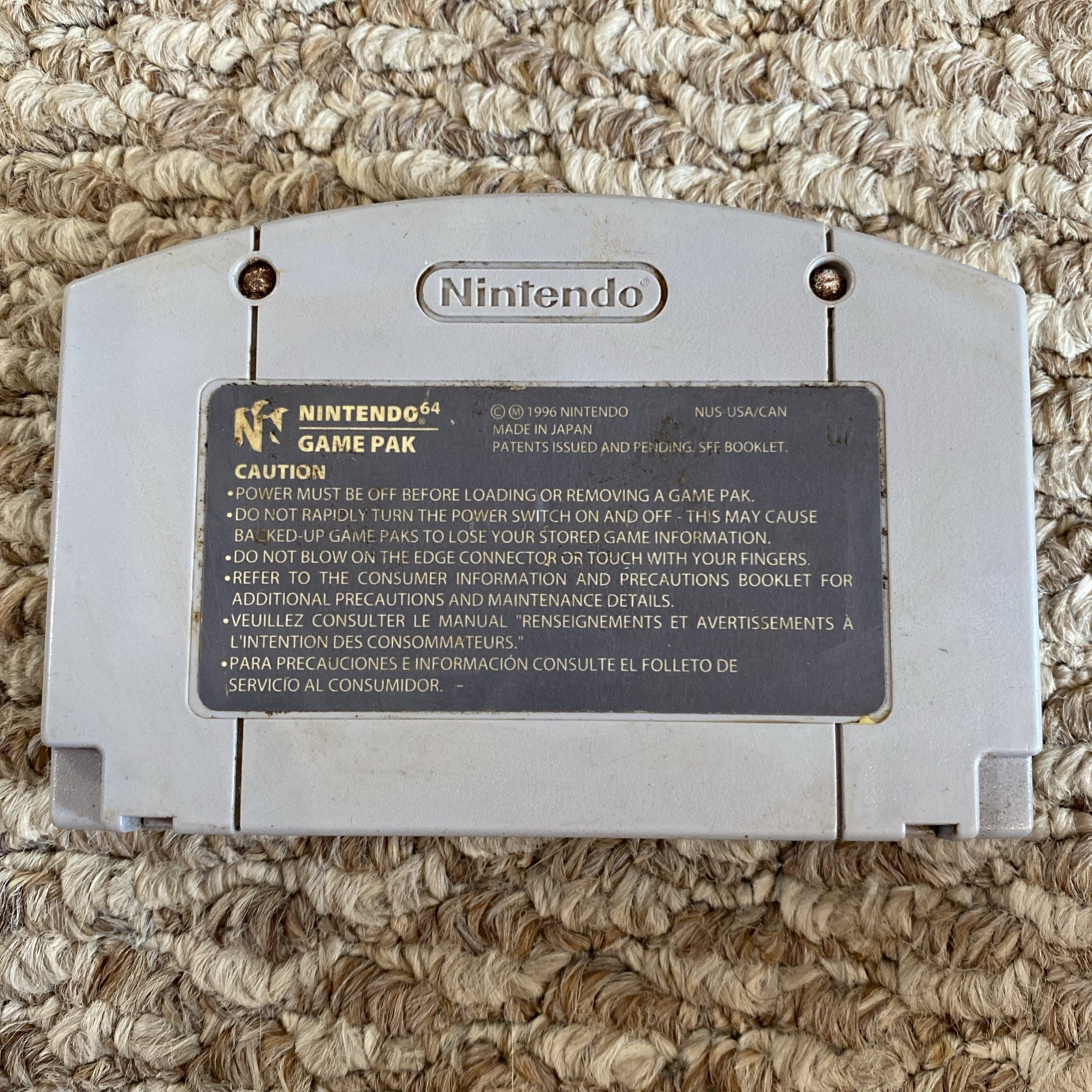 Super Mario 64 Players Choice 1996 Nintendo 64 N64 Cart Authentic Tested/Working
